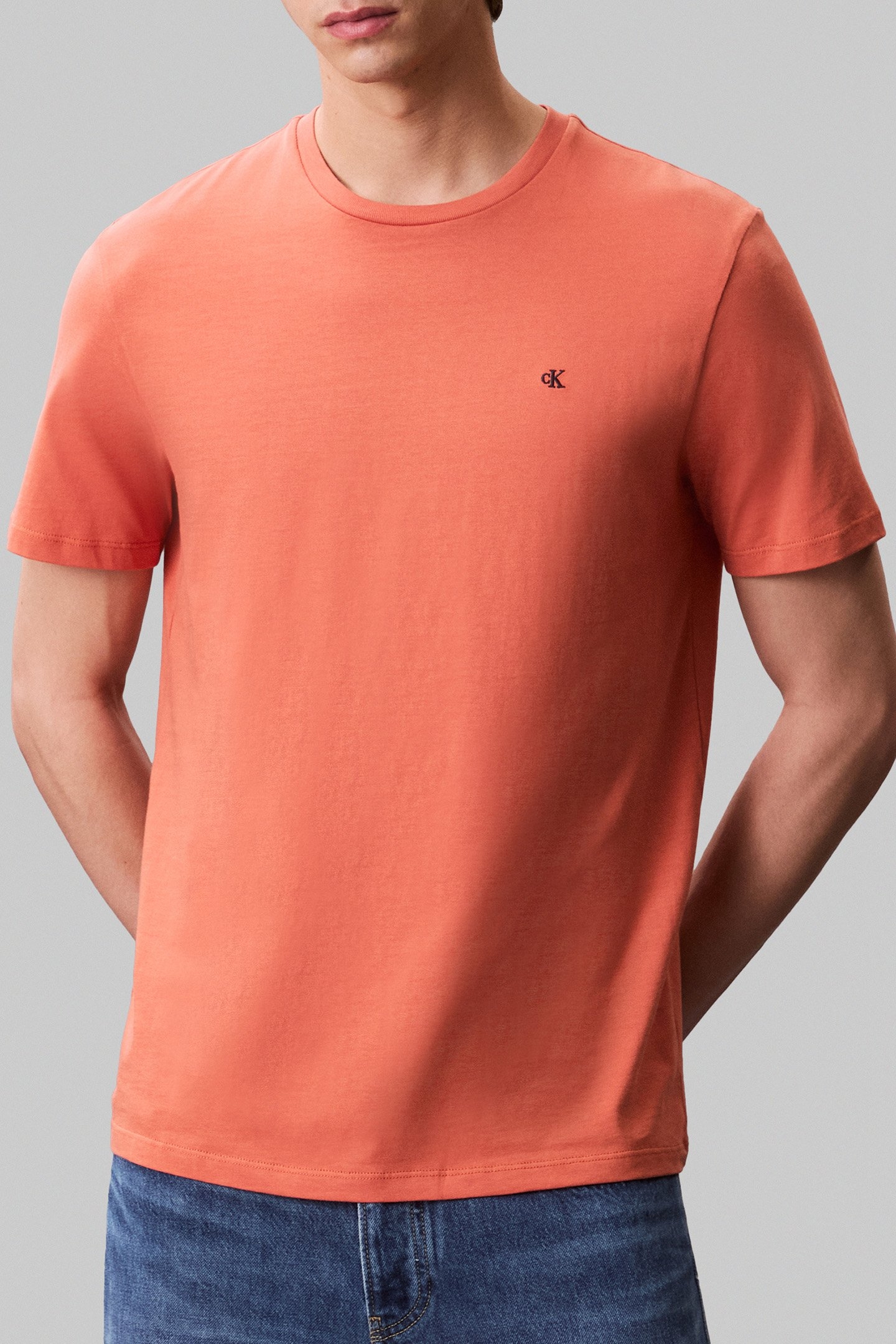 SS SMOOTH CTTN SOLID MECCA ORANGE 4