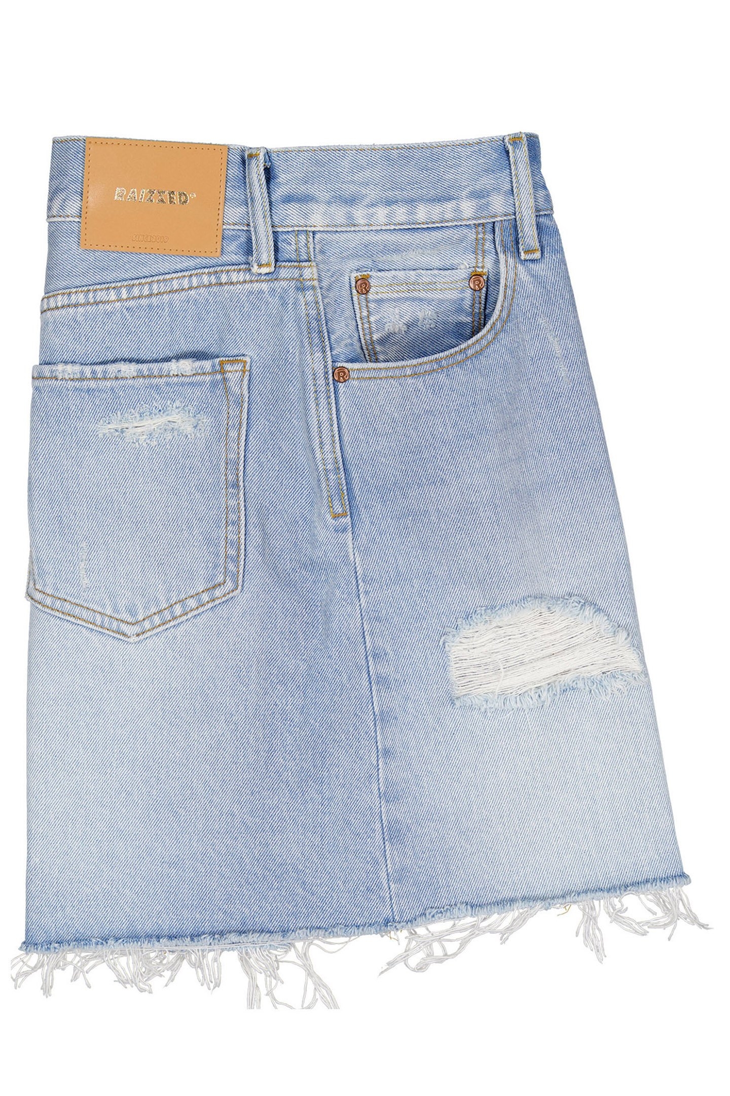 RIVER - HS21 MINI SKIRT VINTAGE BLUE 3