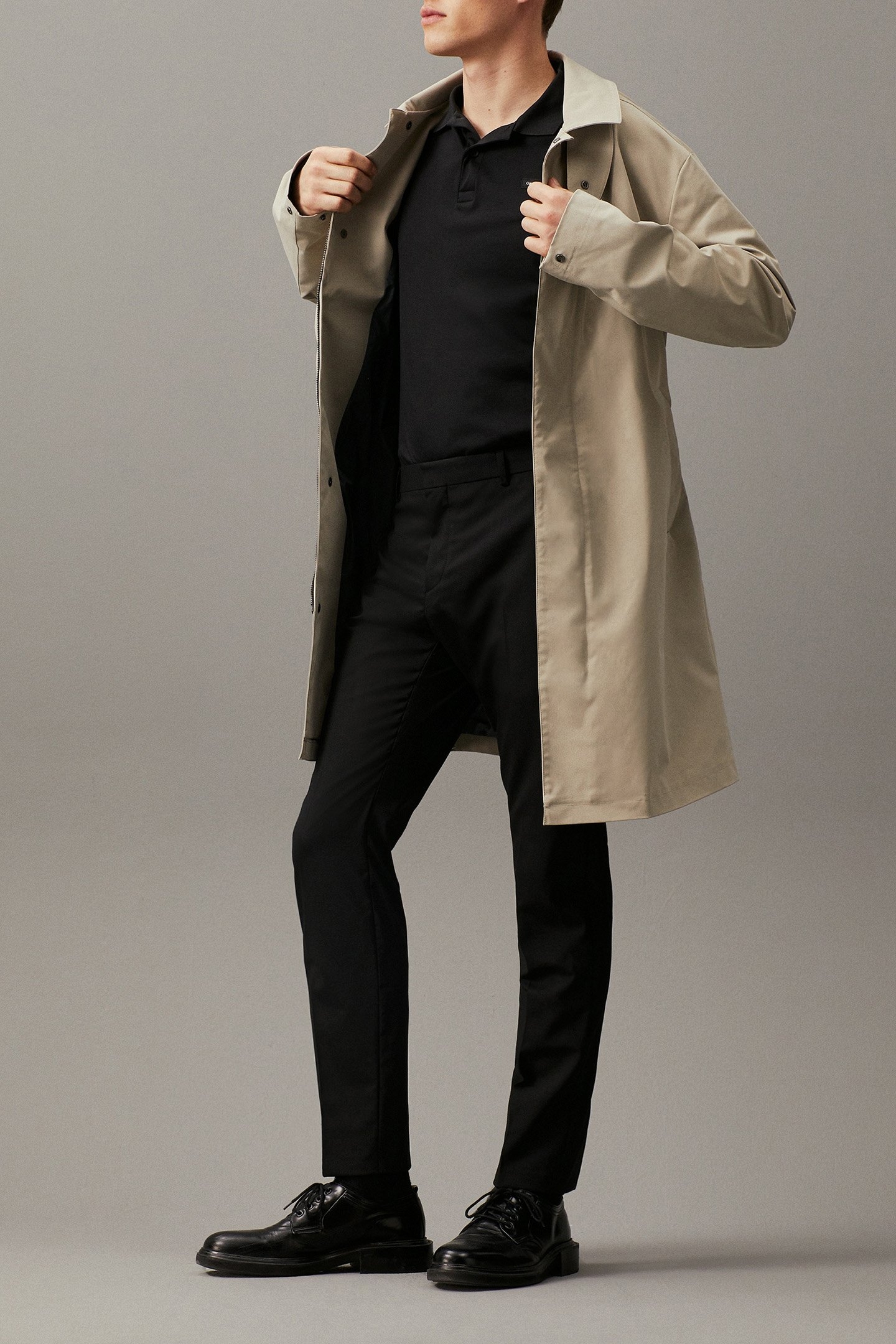 SMOOTH COTTON SLIM CK BLACK 4