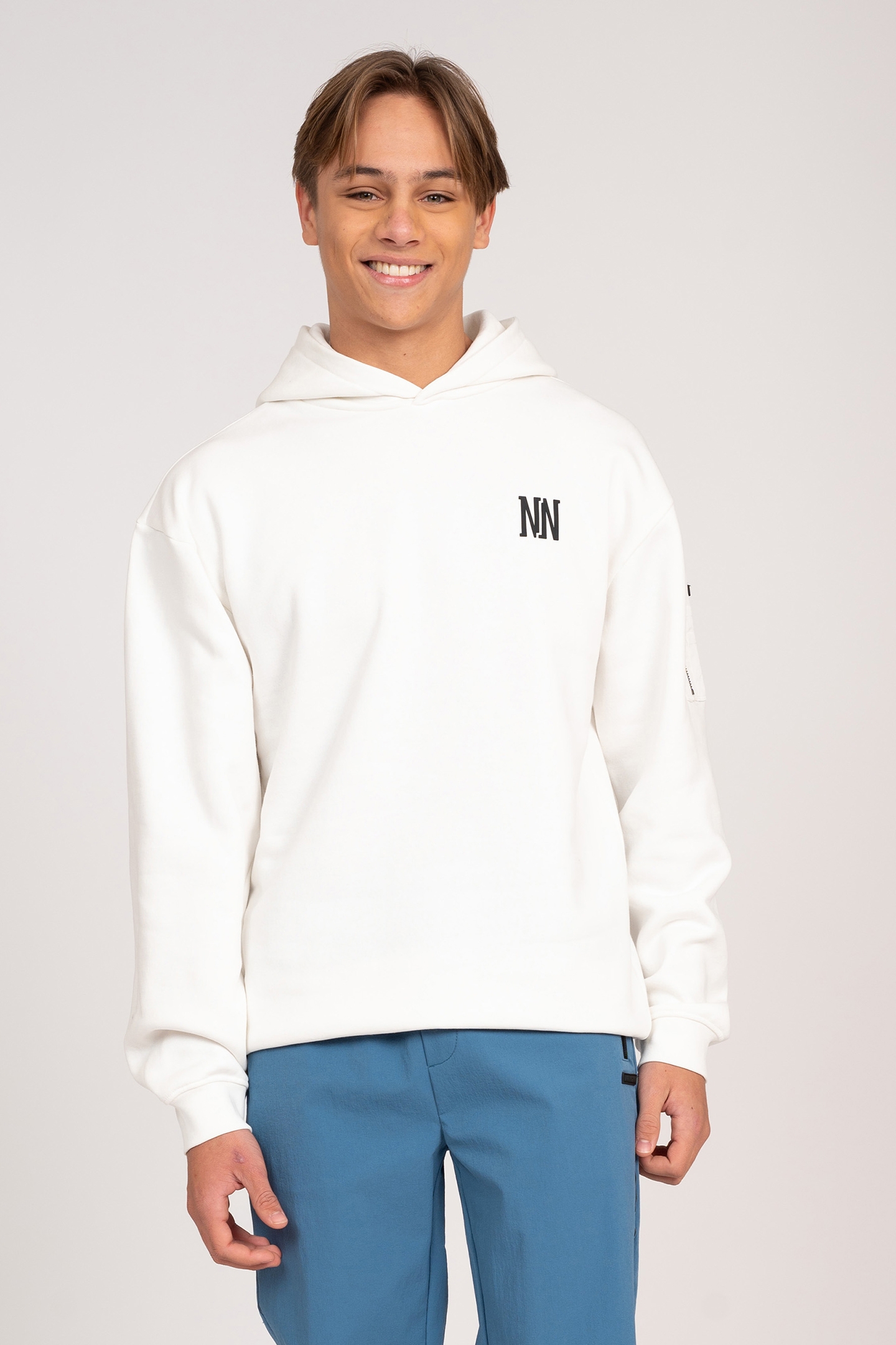 HOUSTON HOODIE OFF WHITE 1