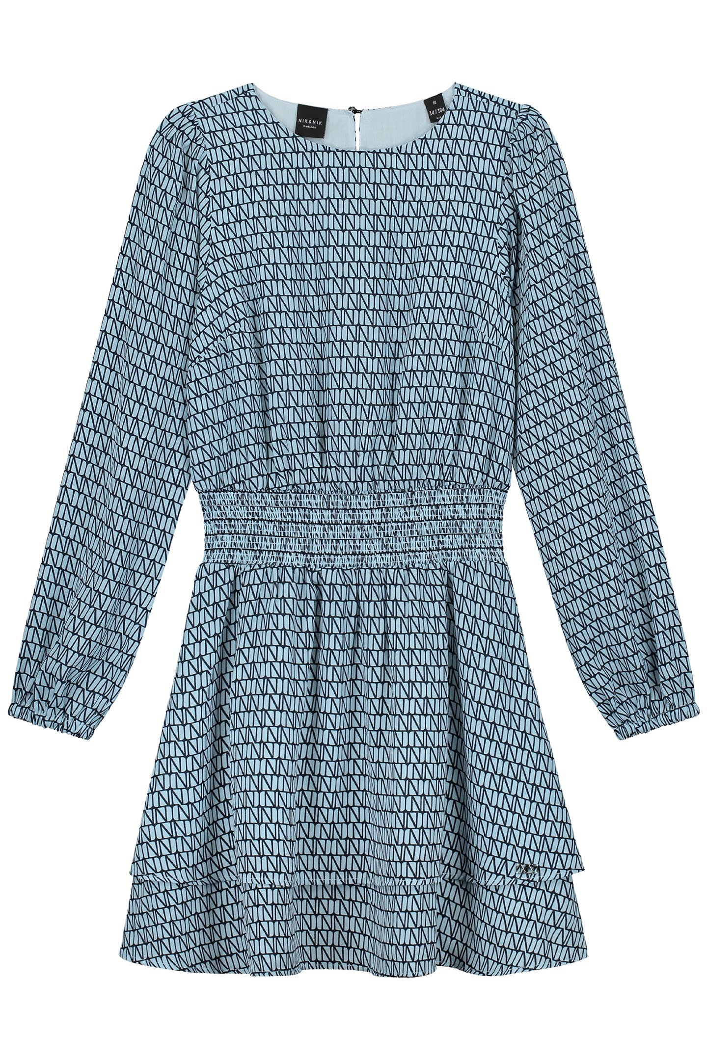 LEIGHTON LOGO DRESS SKY BLUE 2