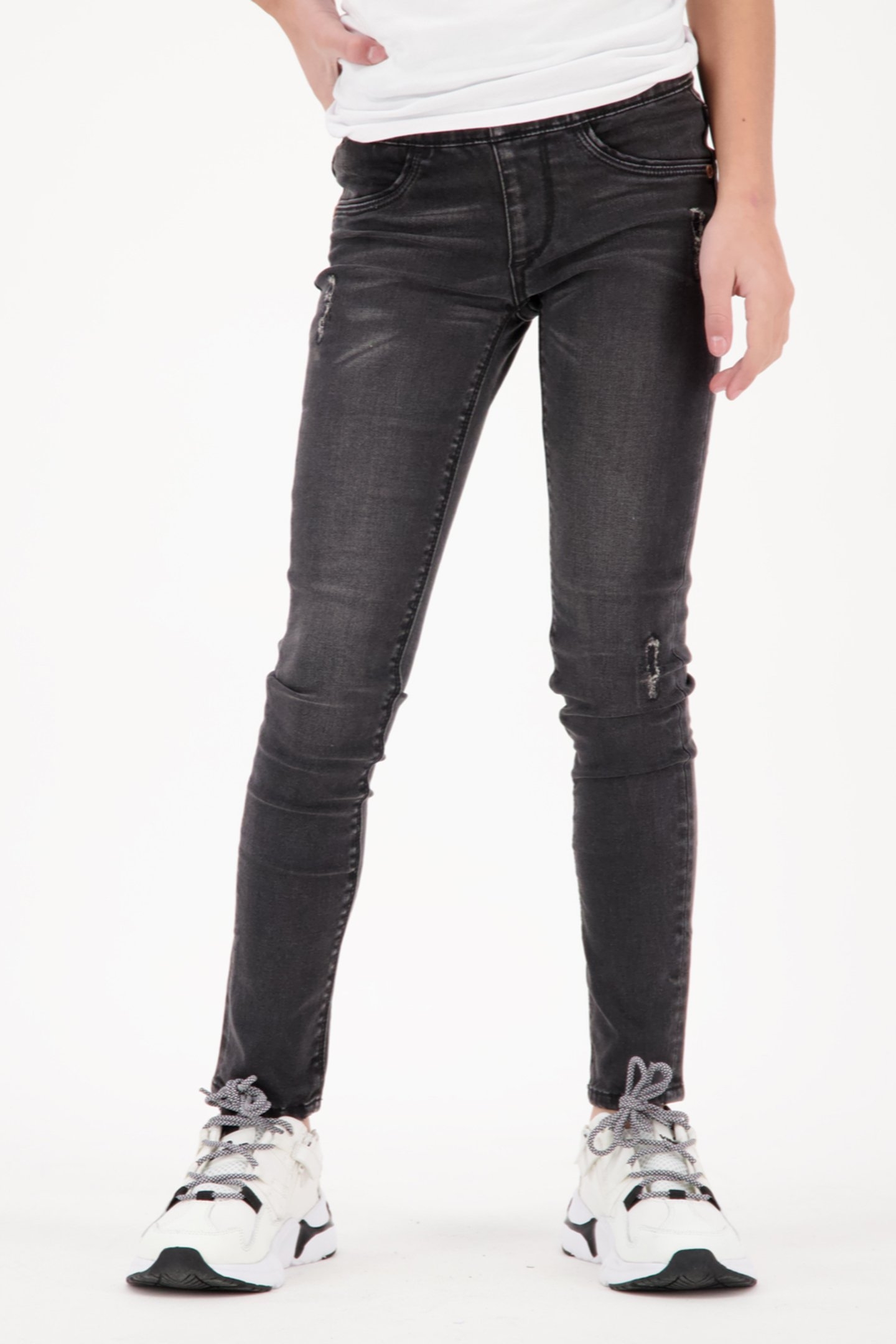 GIRL'S BRACHA TREGGING/JEGGING BLACK VINTAGE 1