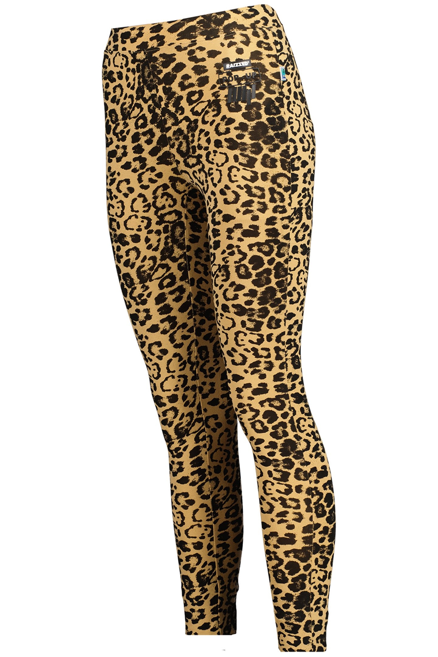 SHINNY LEGGING MULTICOLOR BROWN 3