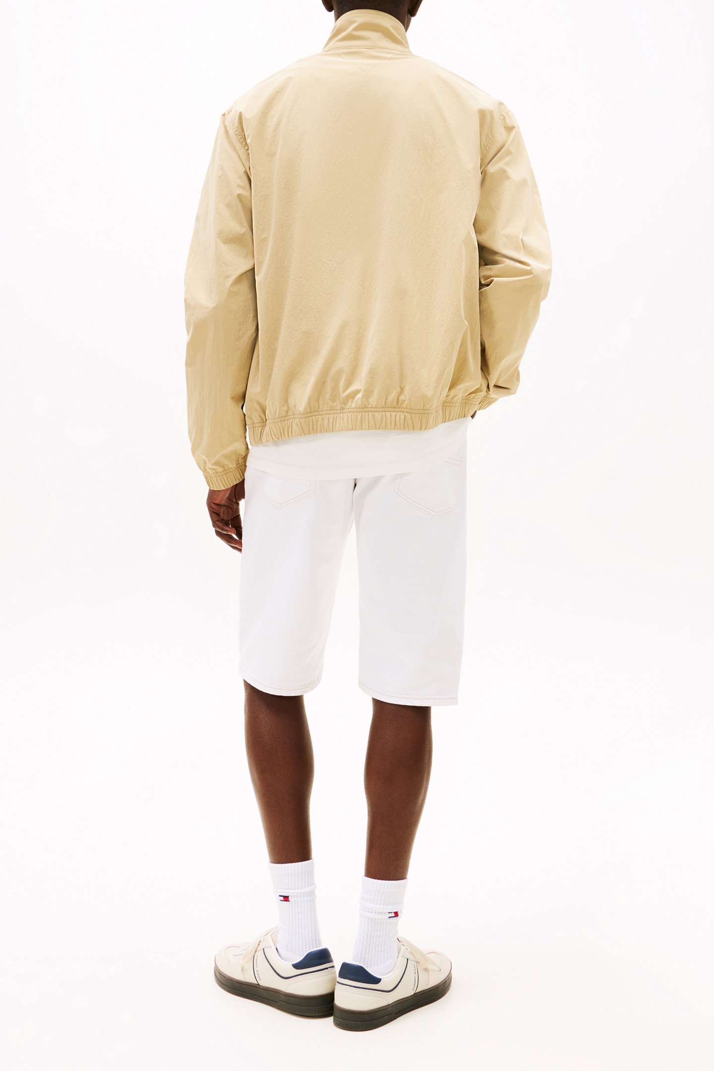 TJM ESSENTIAL STANDARD FIT WINDBREAKER JACKET IN RELIC TAN 3