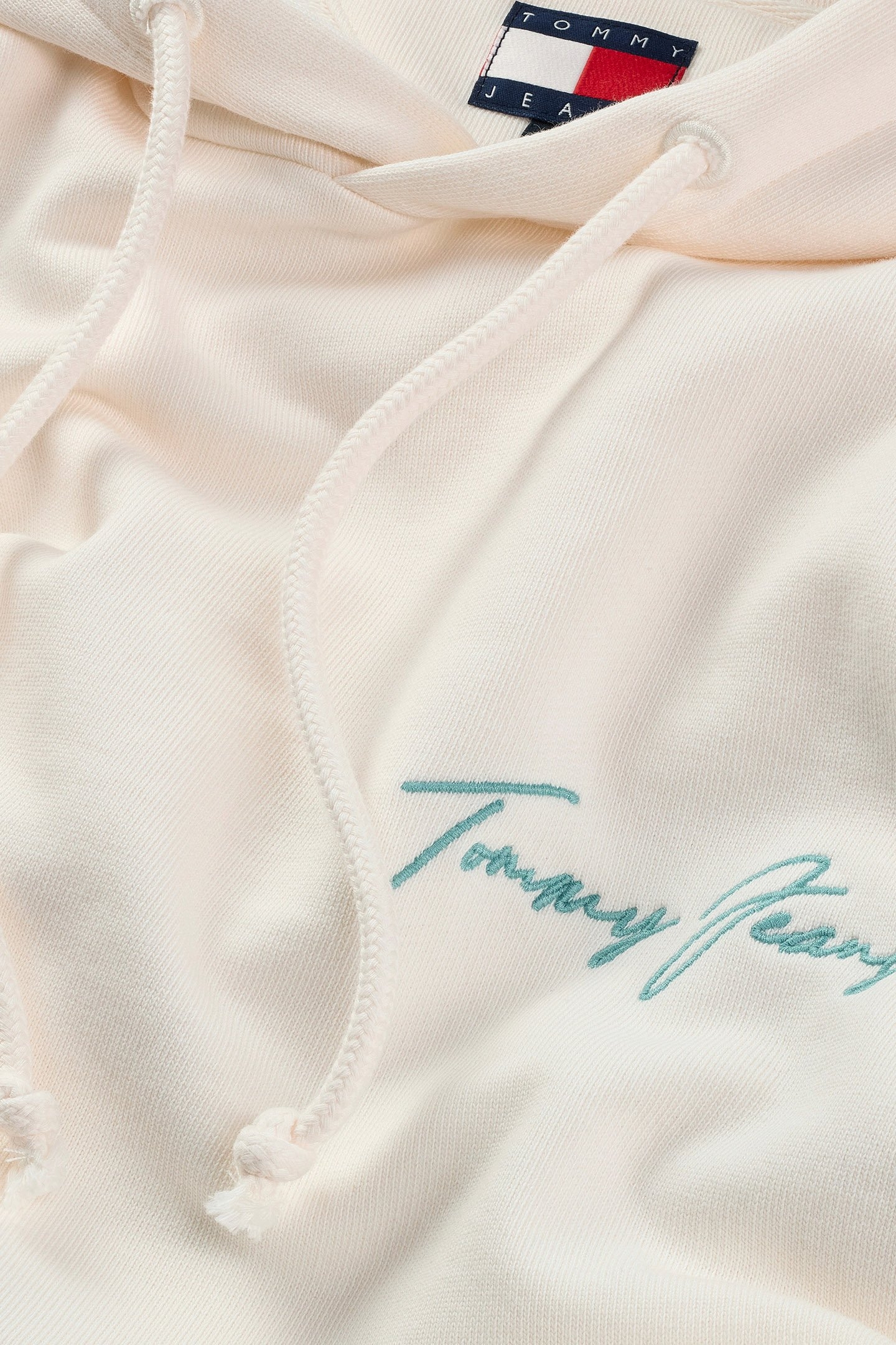 TJM BEACH CLUB GRAPHIC HOODIE REGULAR FIT LARGE WHITE 7