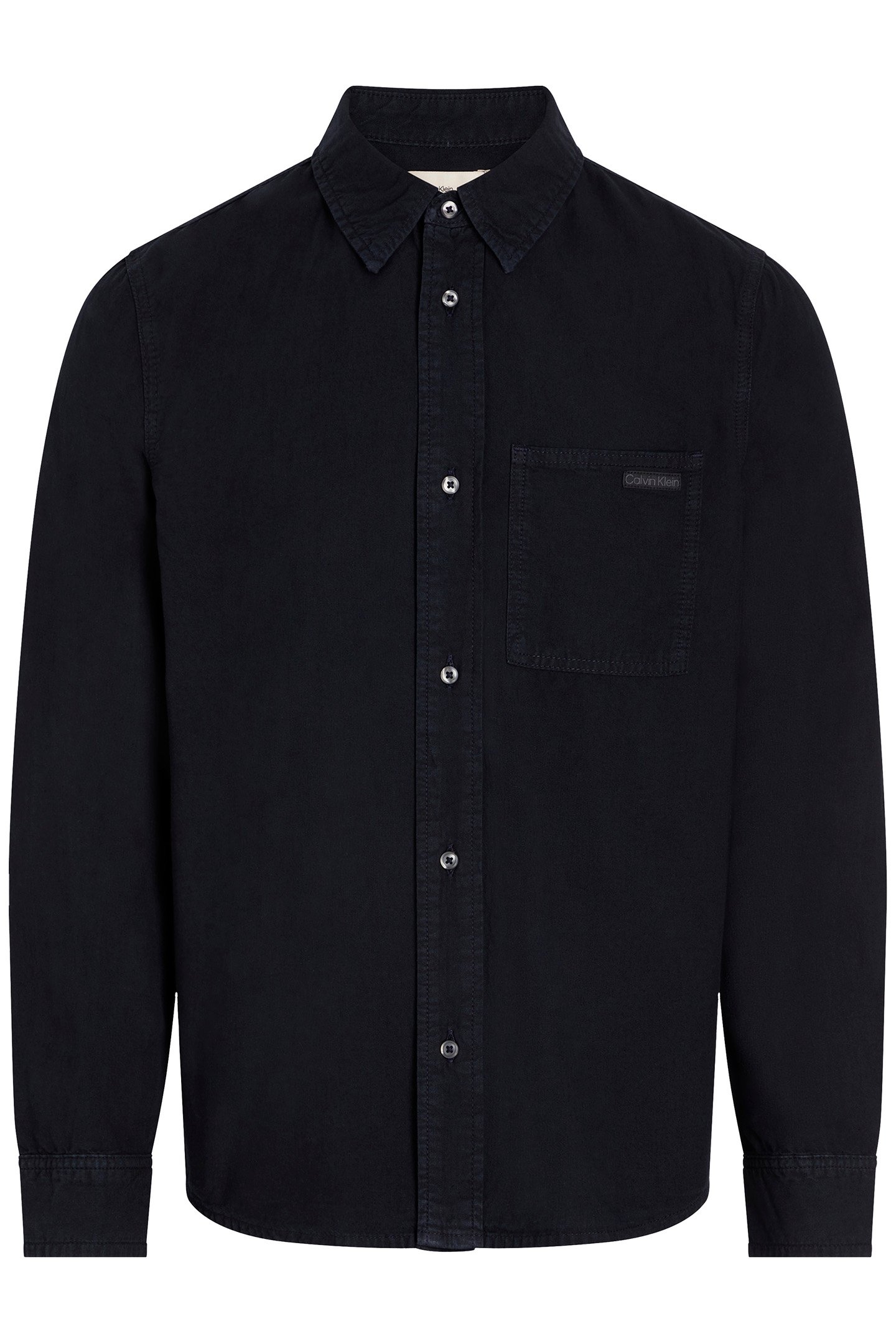 REGULAR CHAMBRAY SHI DENIM BLACK 4