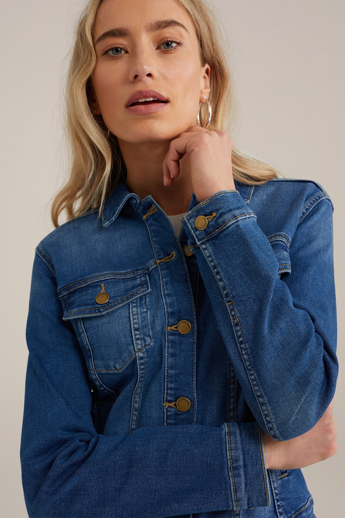 JACKET NORMAL LENGTH DARK BLUE 5