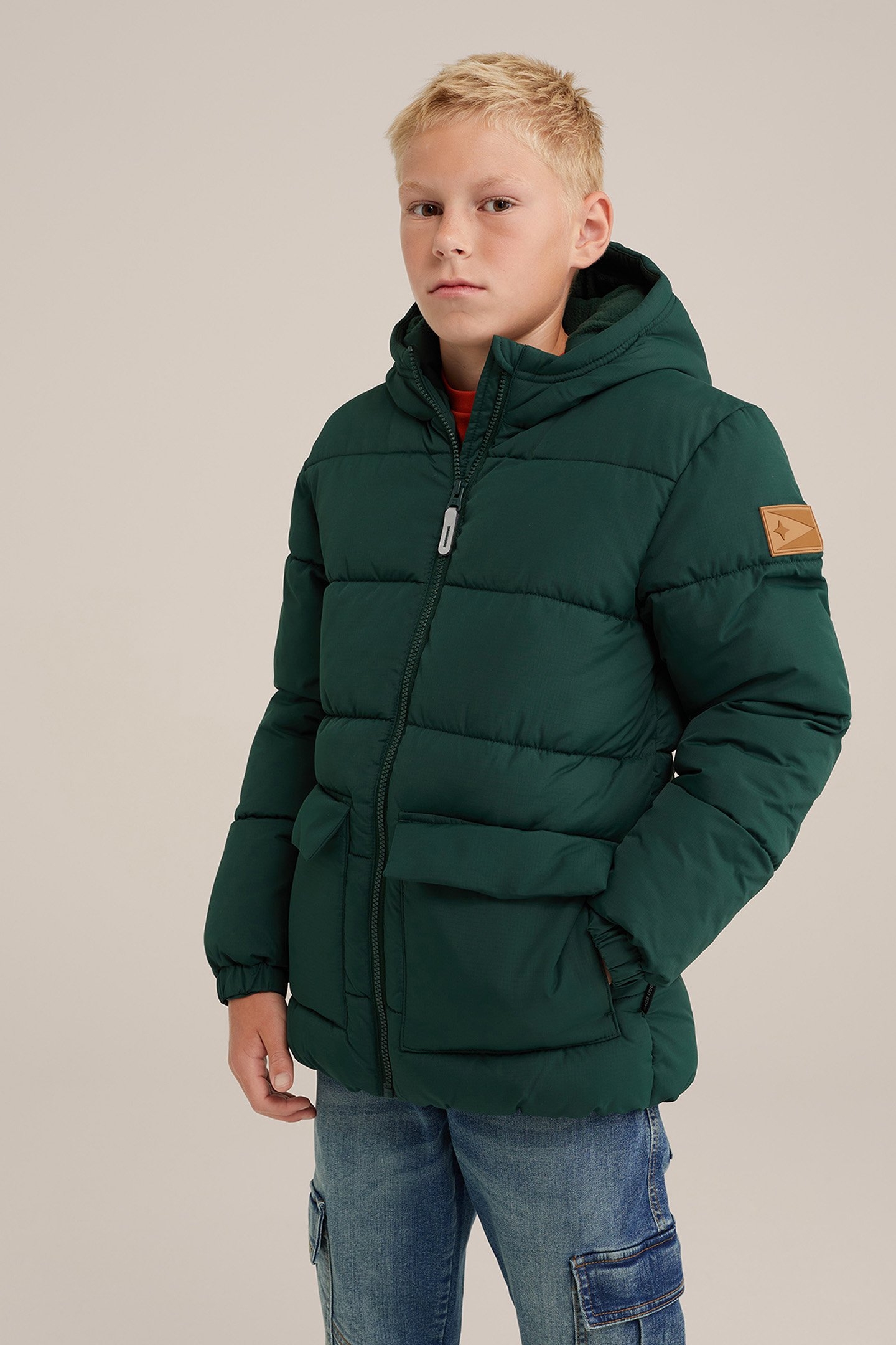 JACKET MIDLONG ARMY GREEN 1