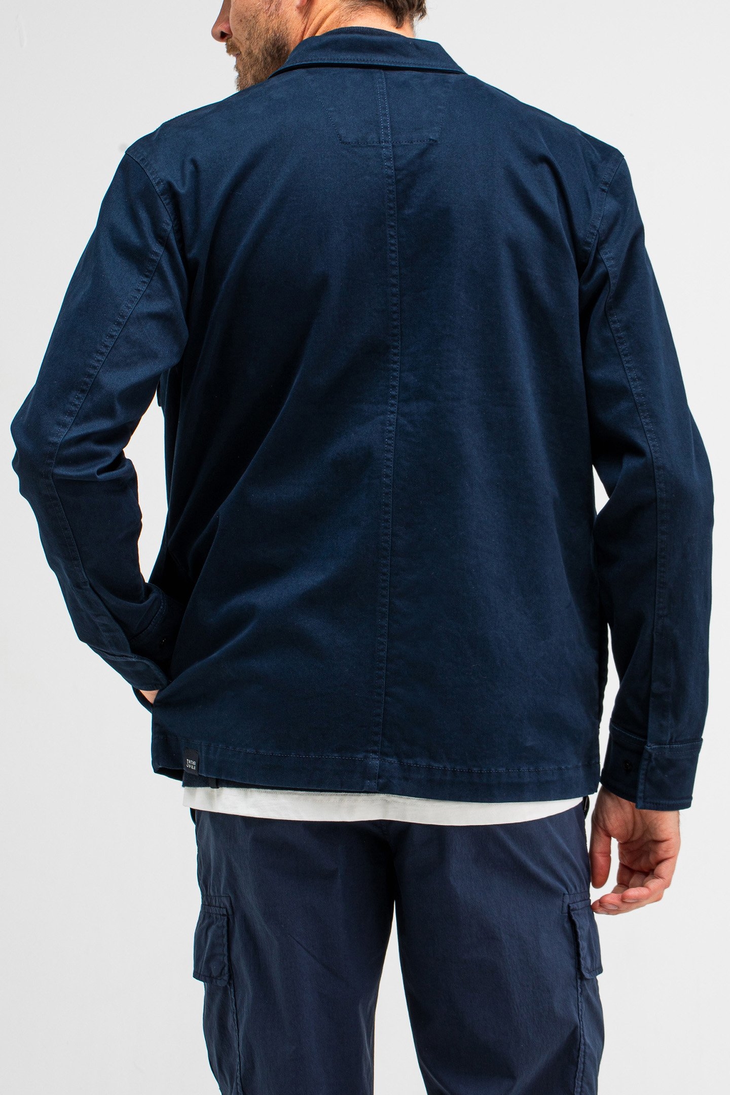 SONAM TWILL OVERSHIRT ALASKA BLUE 2
