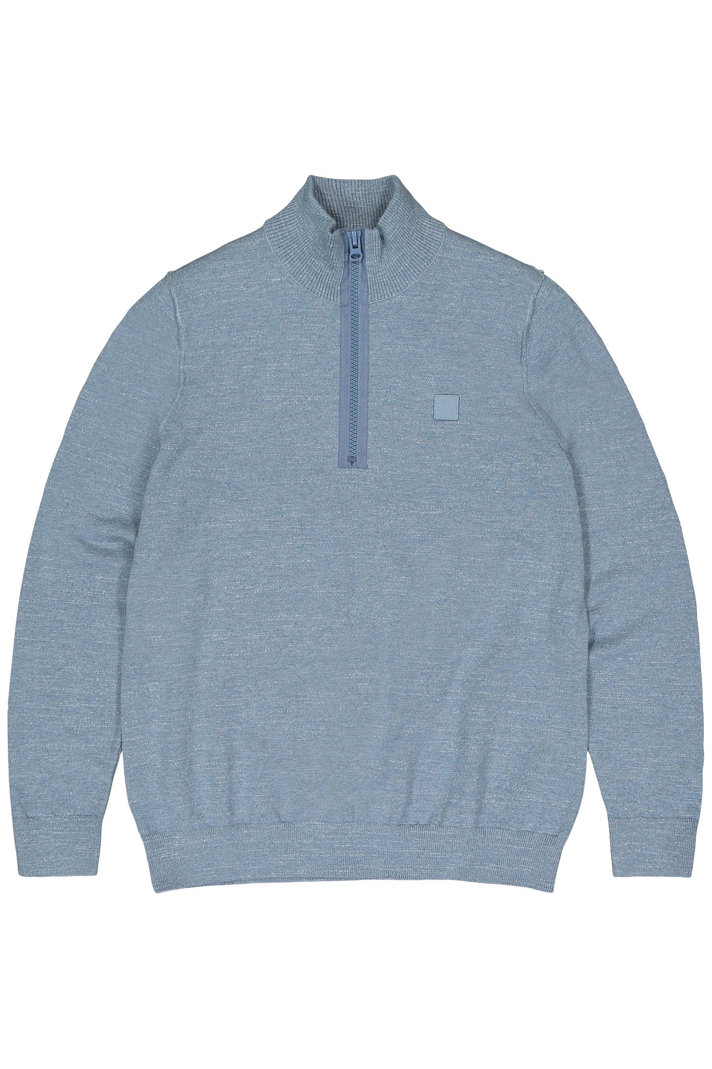 LT CLIFDEN HALF ZIP LAGOON BLUE 3