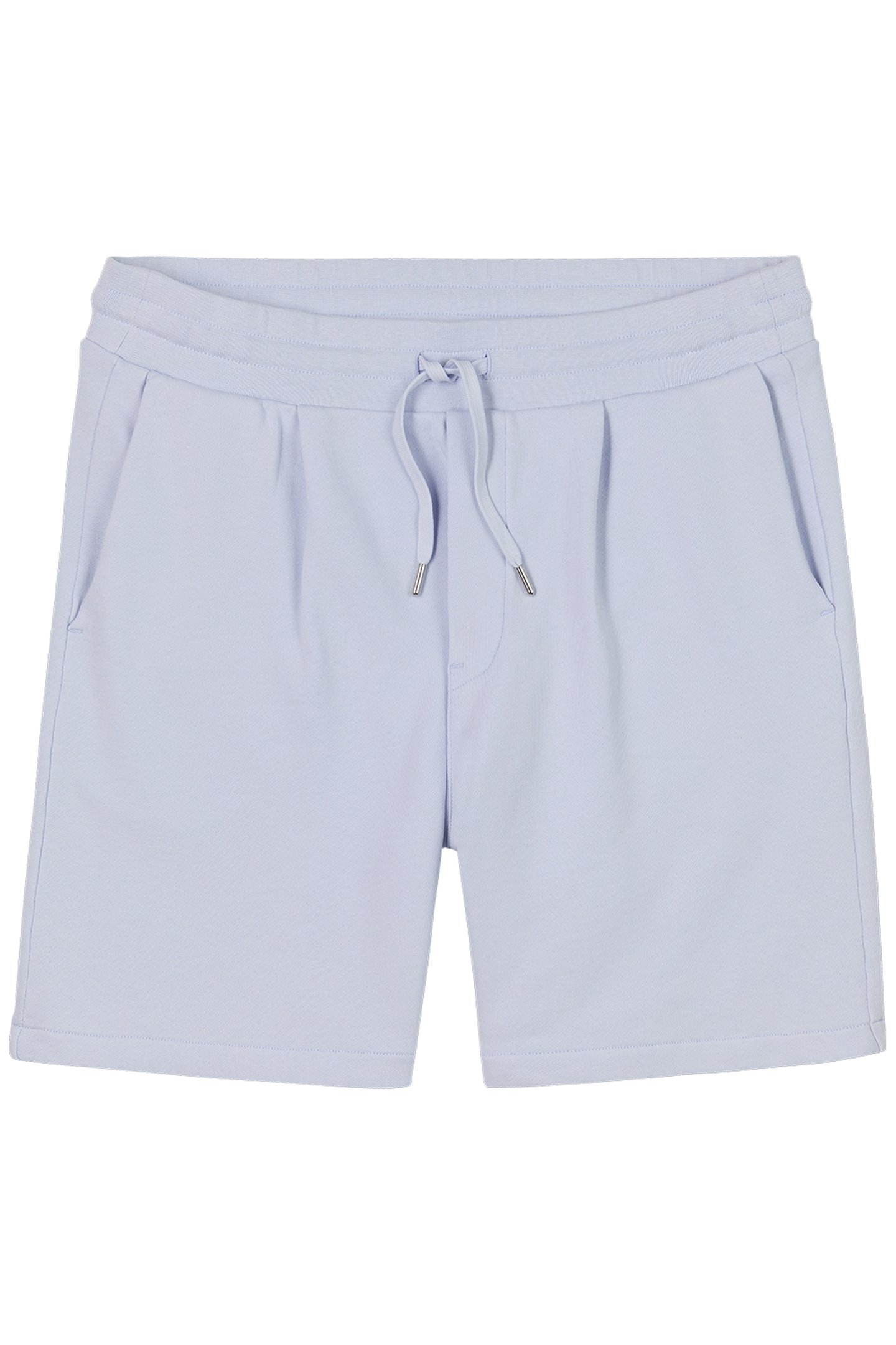 HAYDEN | JERSEY PLEATED SWEATSHORTS ICE BLUE 2