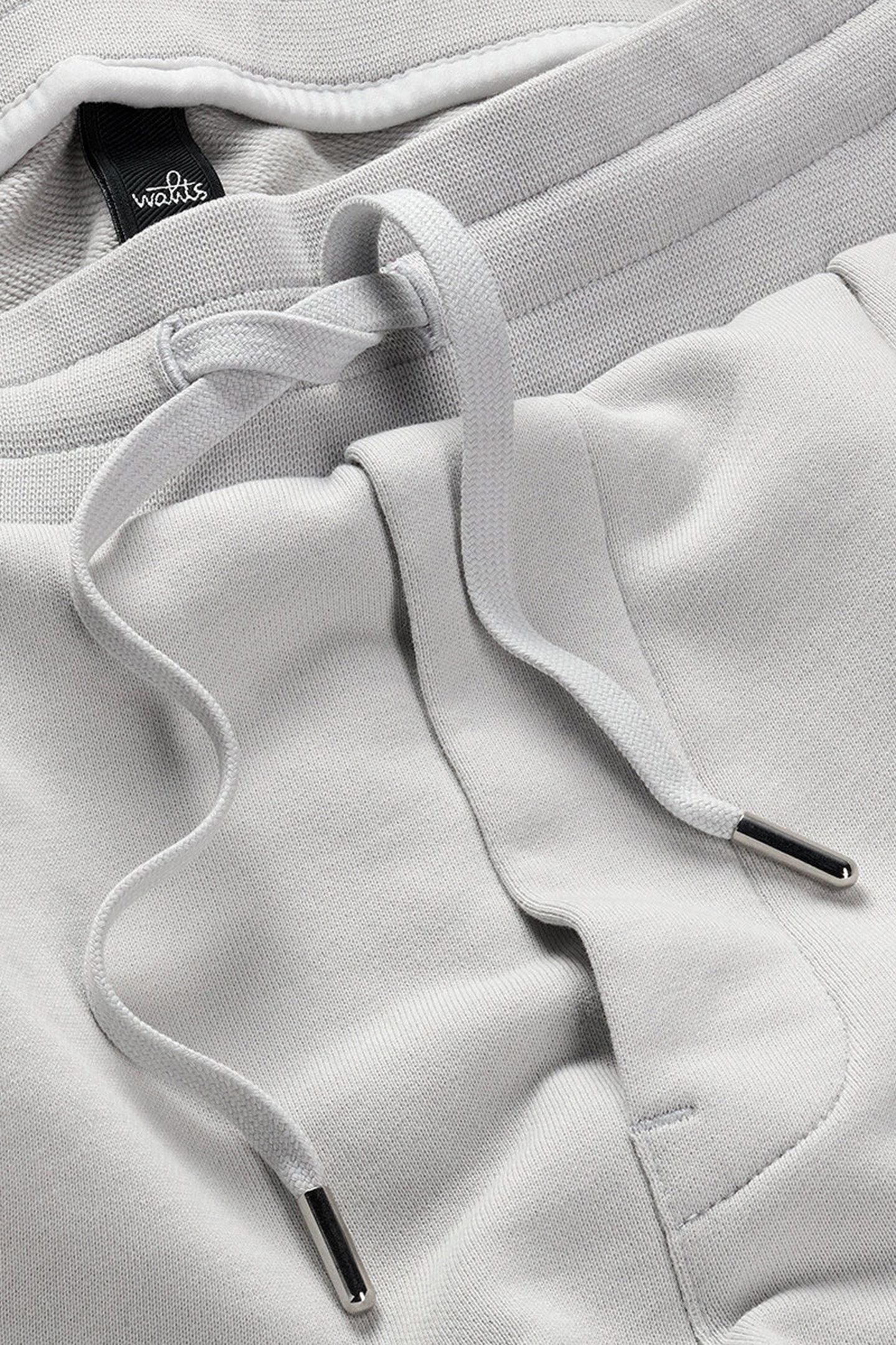 HAYDEN | JERSEY PLEATED SWEATSHORTS LIGHT GREY 4