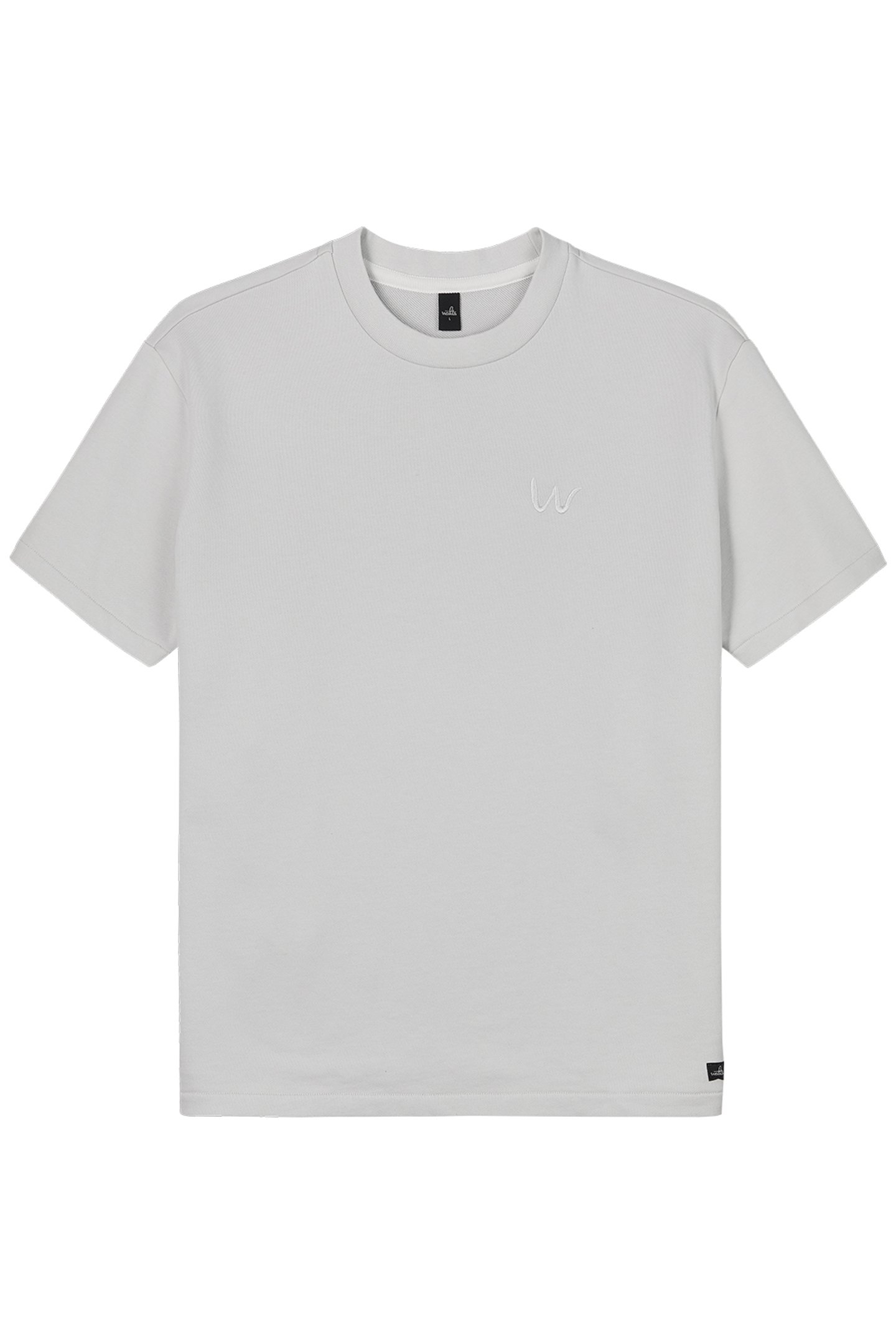 YORK | JERSEY SWEAT T-SHIRT LIGHT GREY 2