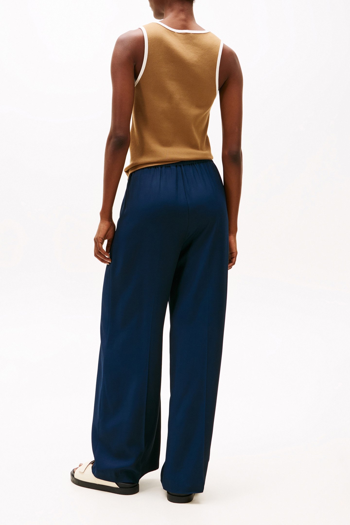 LOOSE FIT JOGPANTS DARK NIGHT NAVY BLUE 3