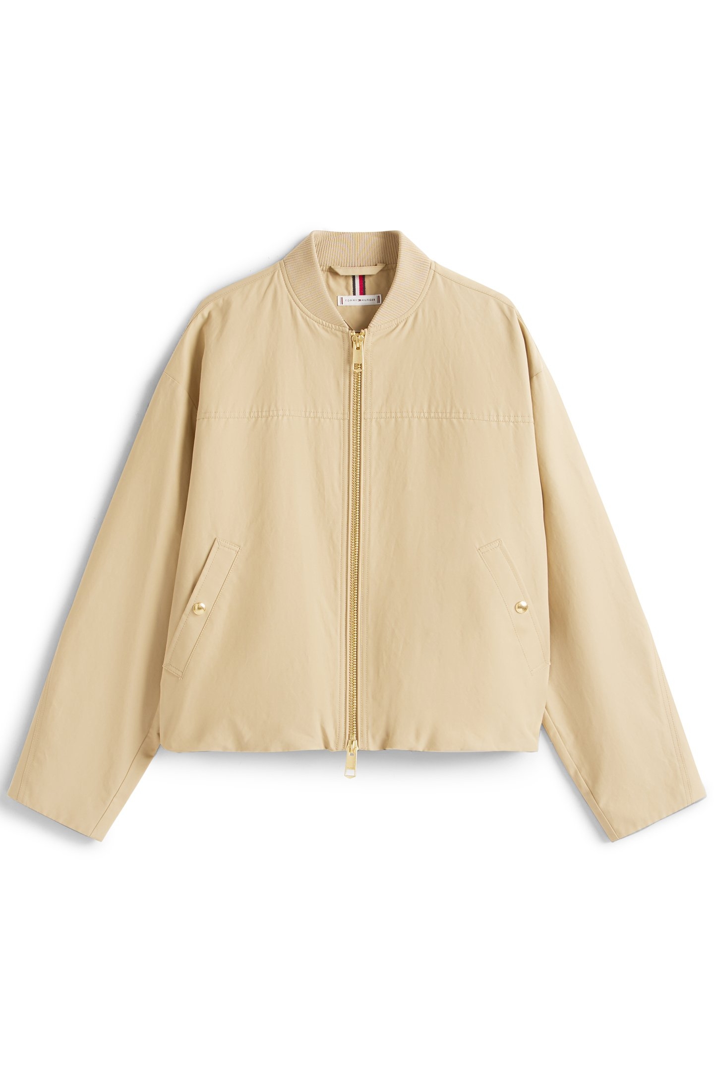 STANDARD FIT BOMBER JACKET BEIGE 4