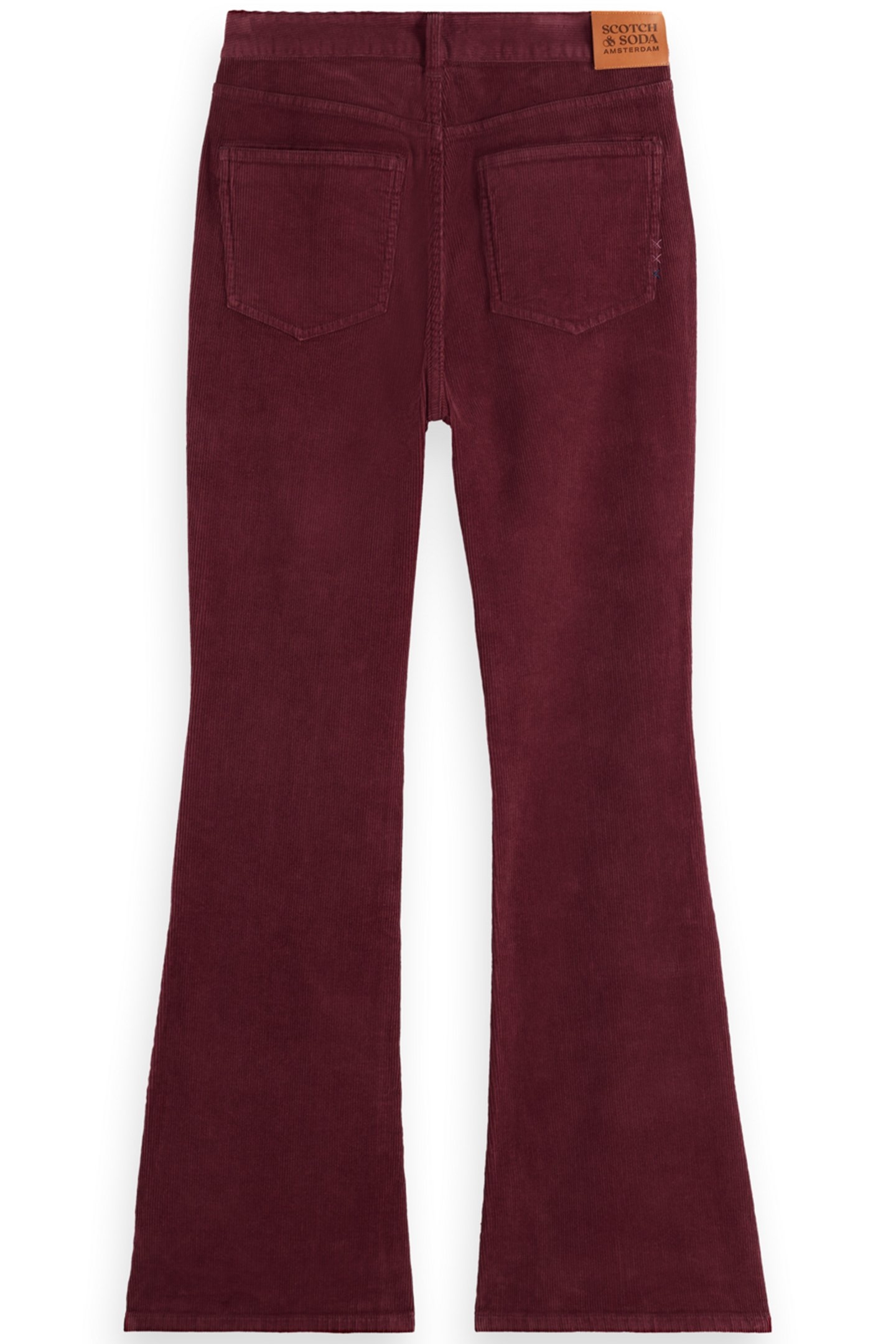THE CHARM CLASSIC FLARED JEANS IN COLOURED STRETCH CORDUROY  5