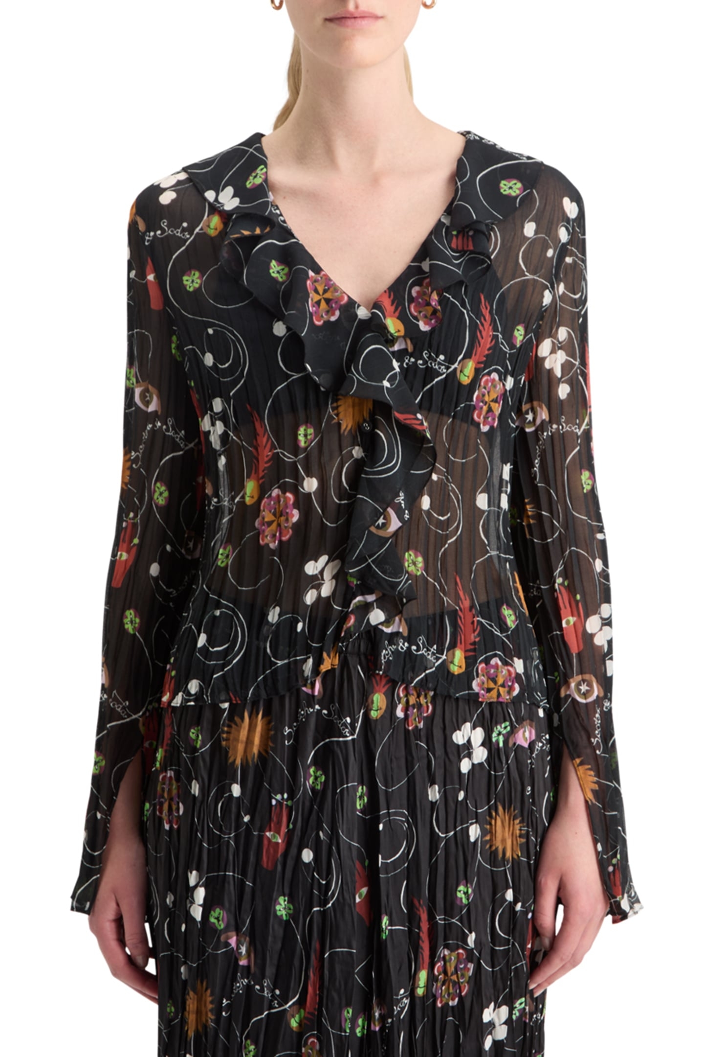 RUFFLED TOP FREE MIND 1