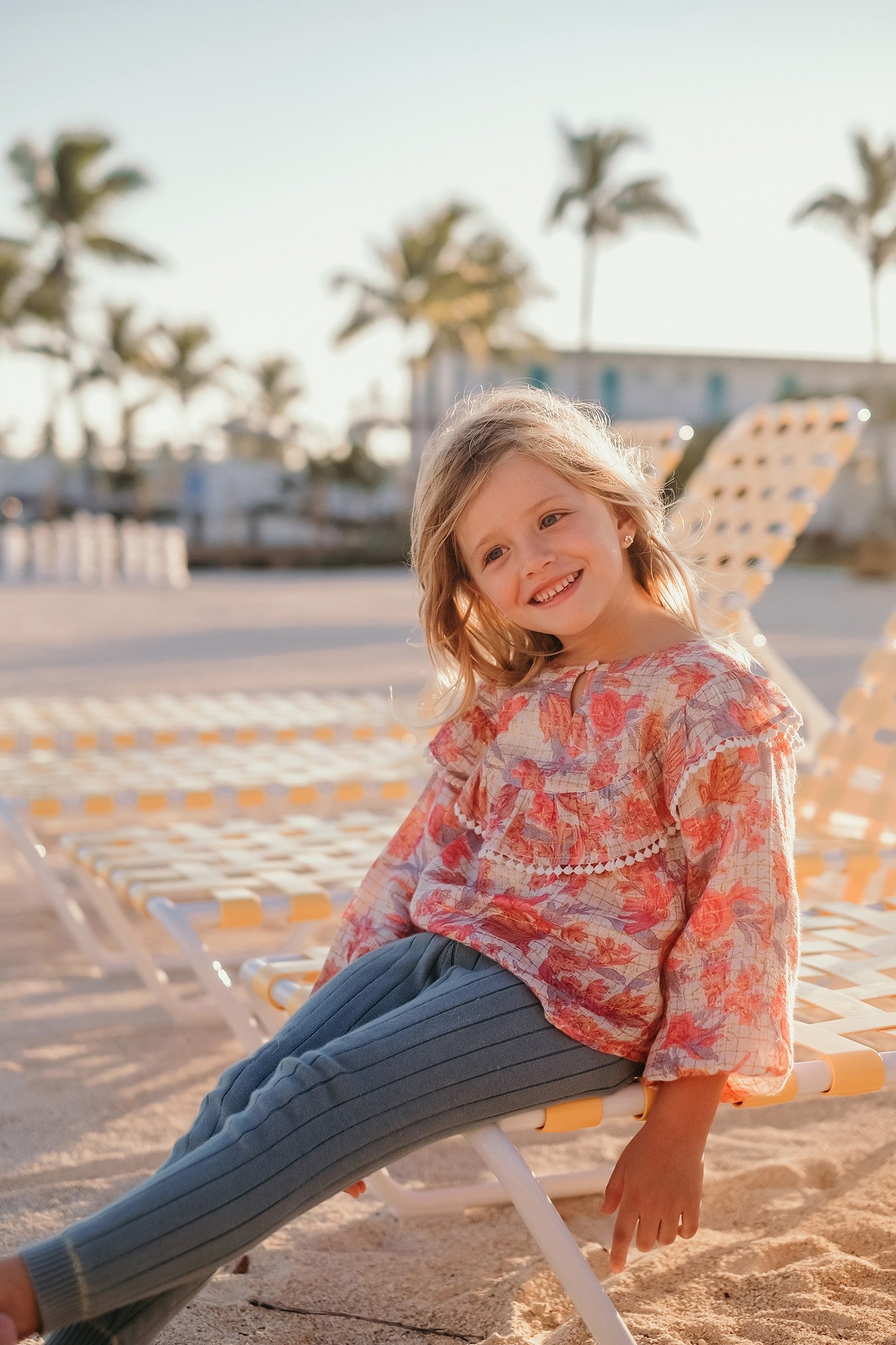 BLOUSE YURI PINK FLOWERS 1