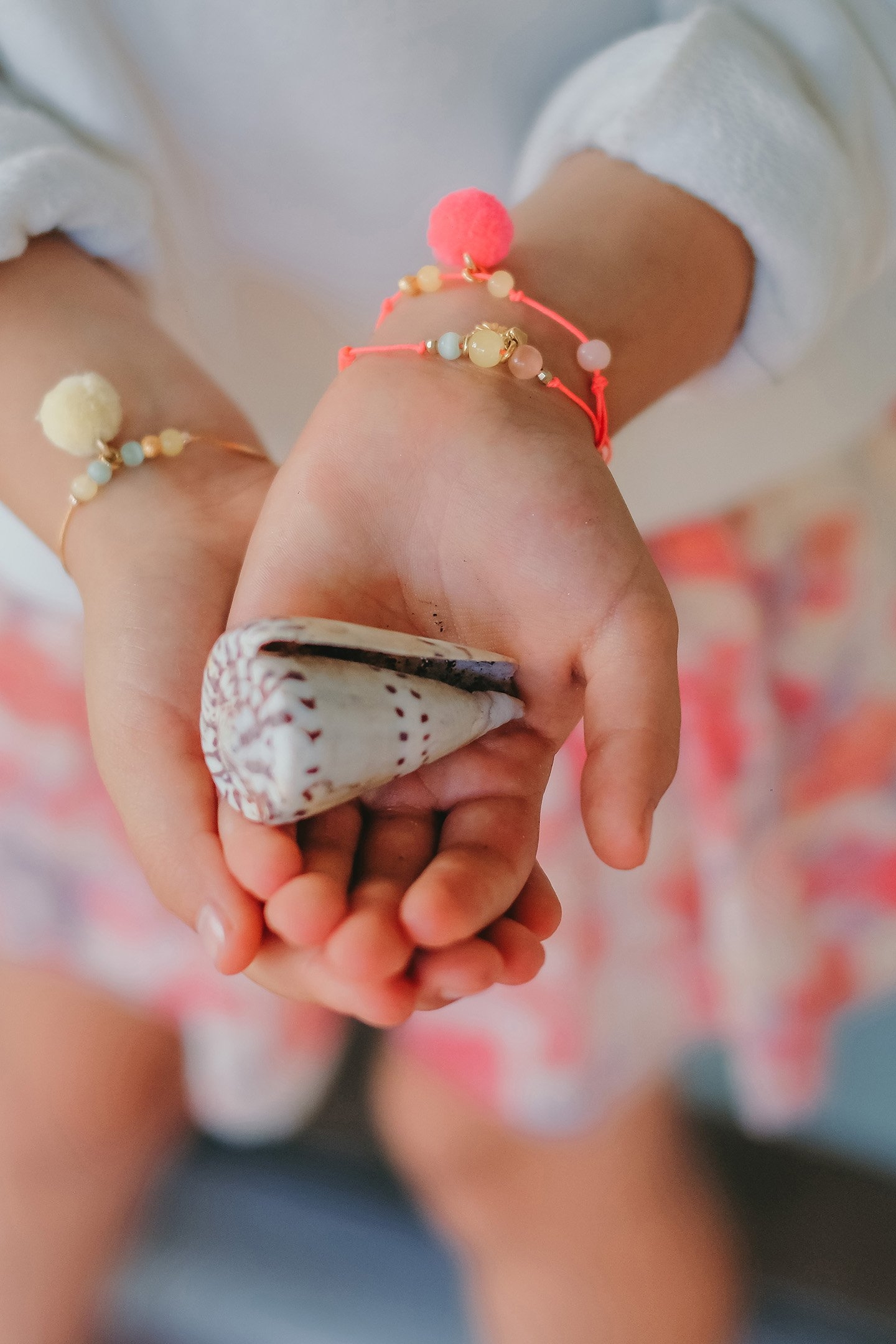 BRACELET FLUO PINK 2