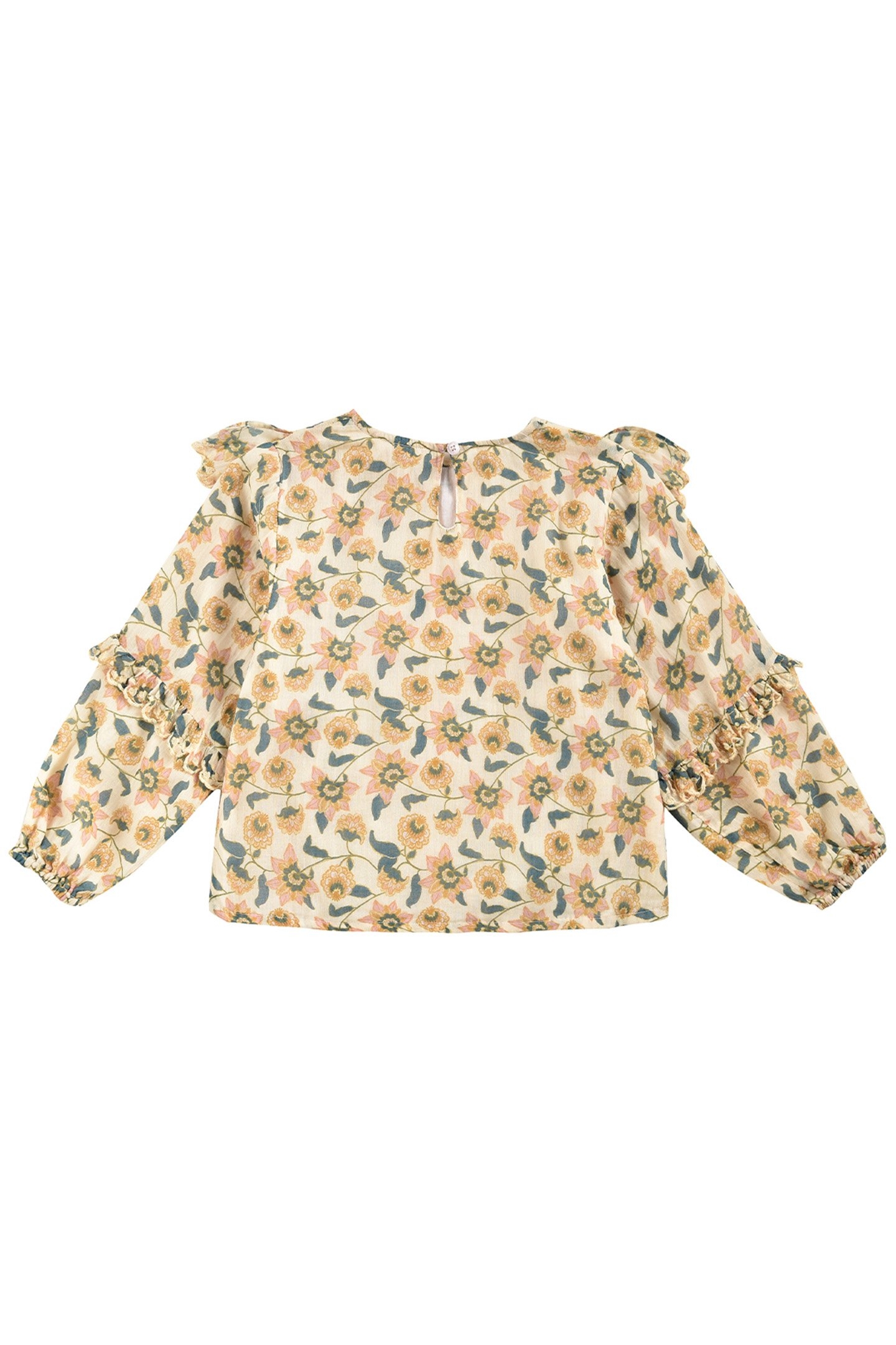 BLOUSE TUBI CREAM FLOWERS 3