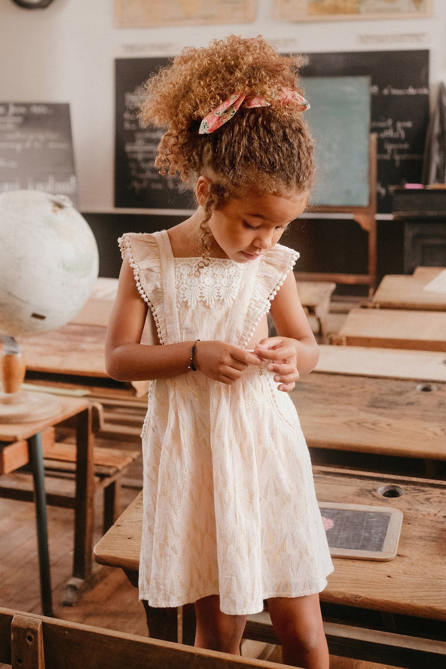 DRESS ASILI BLUSH PSYCHE LUREX 1