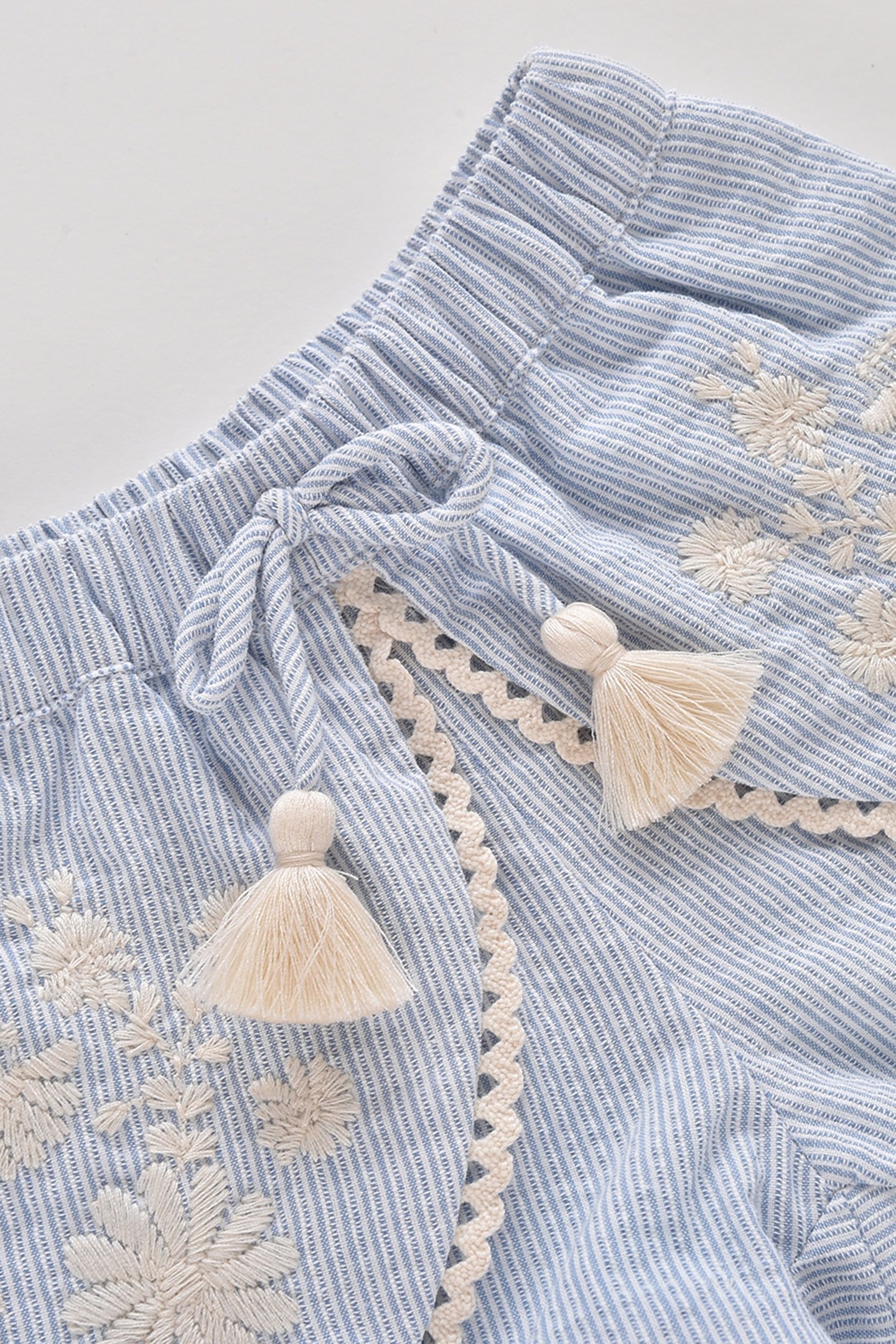 SHORTS ASYA BLUE STRIPES 4