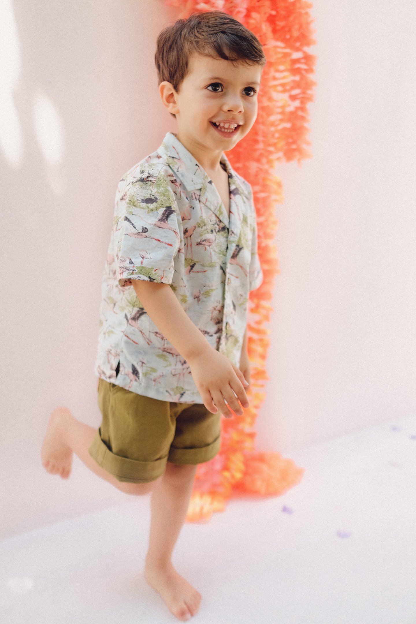 SHIRT ALOV ACQUA DARJ FLAMINGO 1