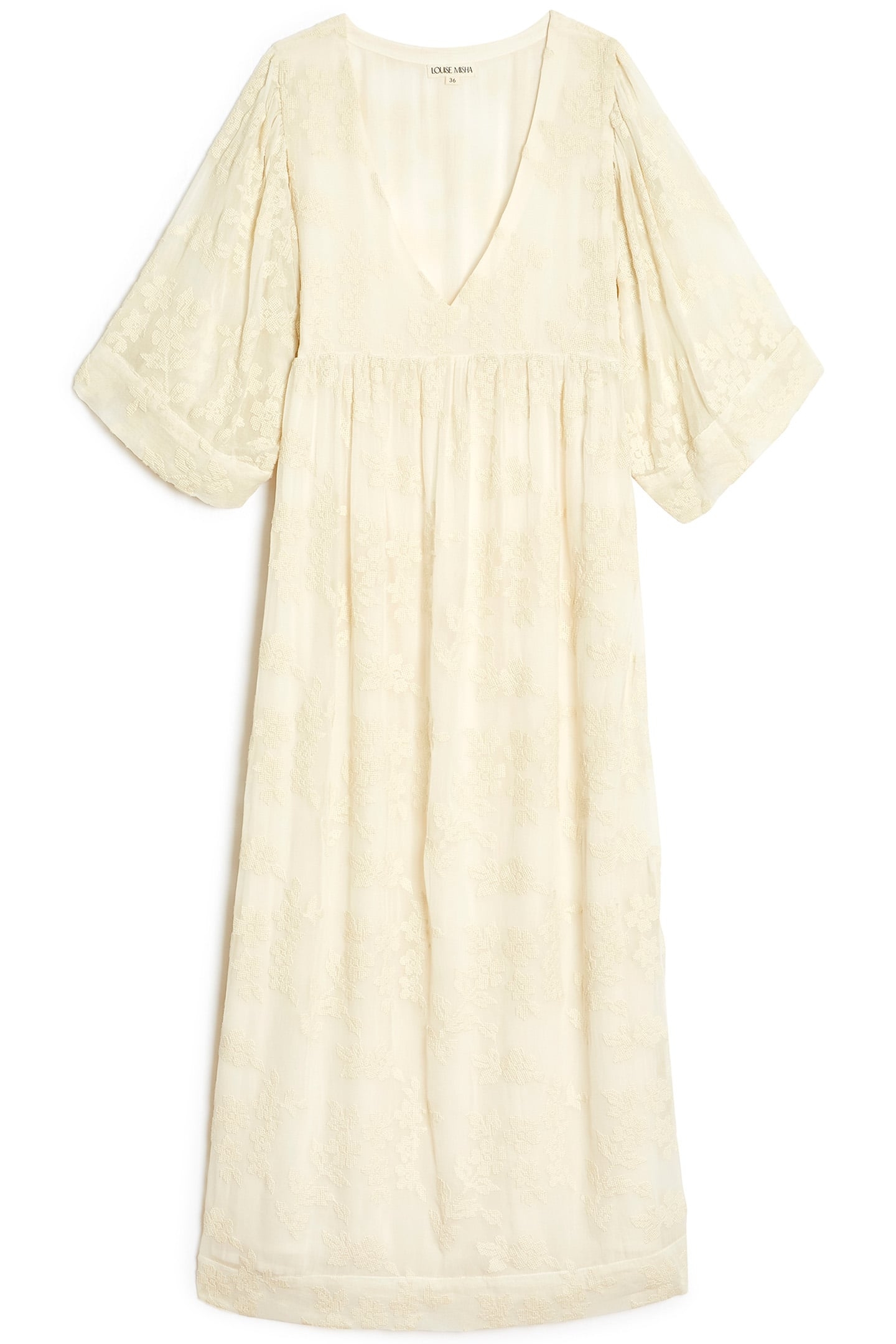 DRESS GERANIA CREAM 1