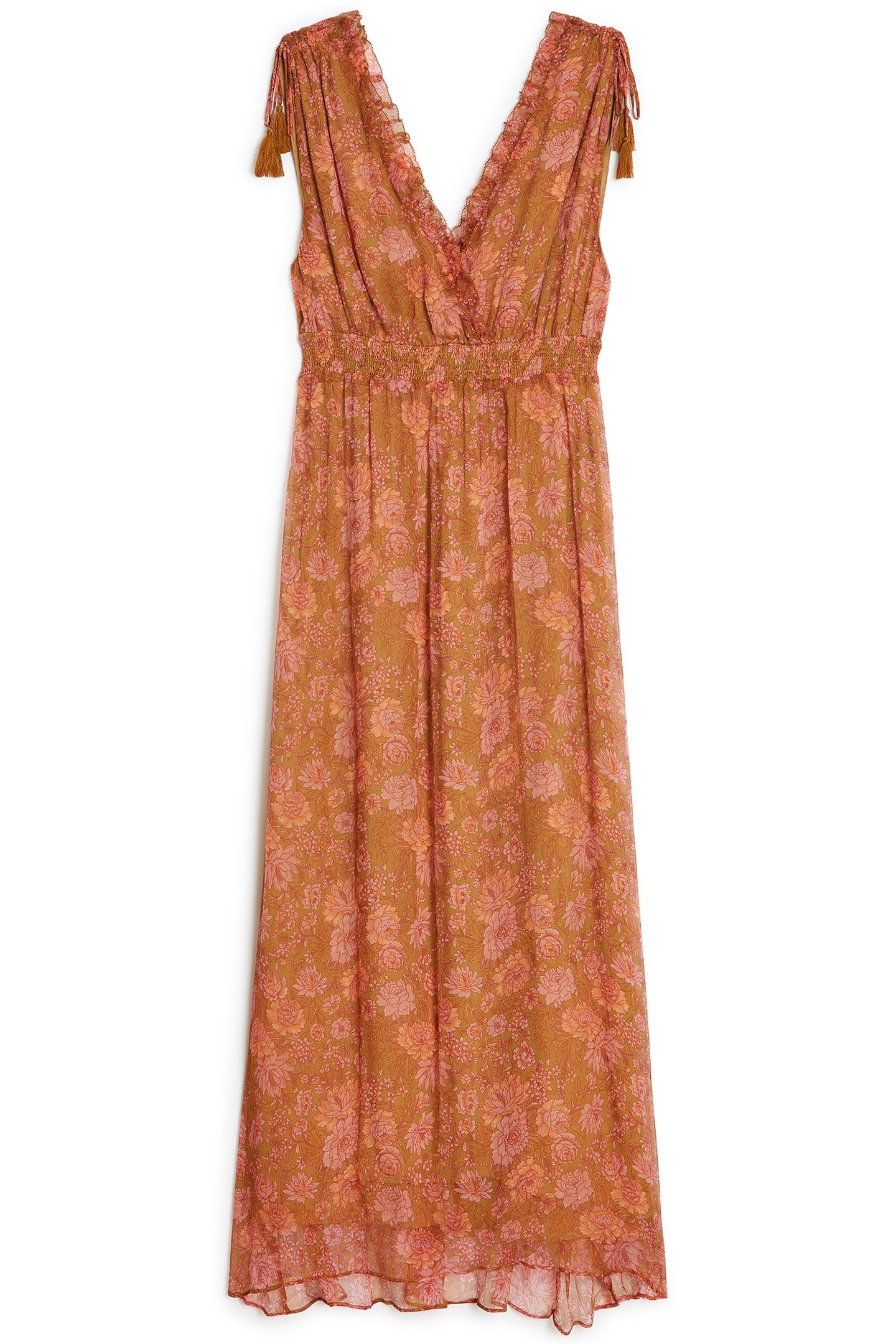 DRESS PLUMISKA BRONZE GARDEN FLOWER 1