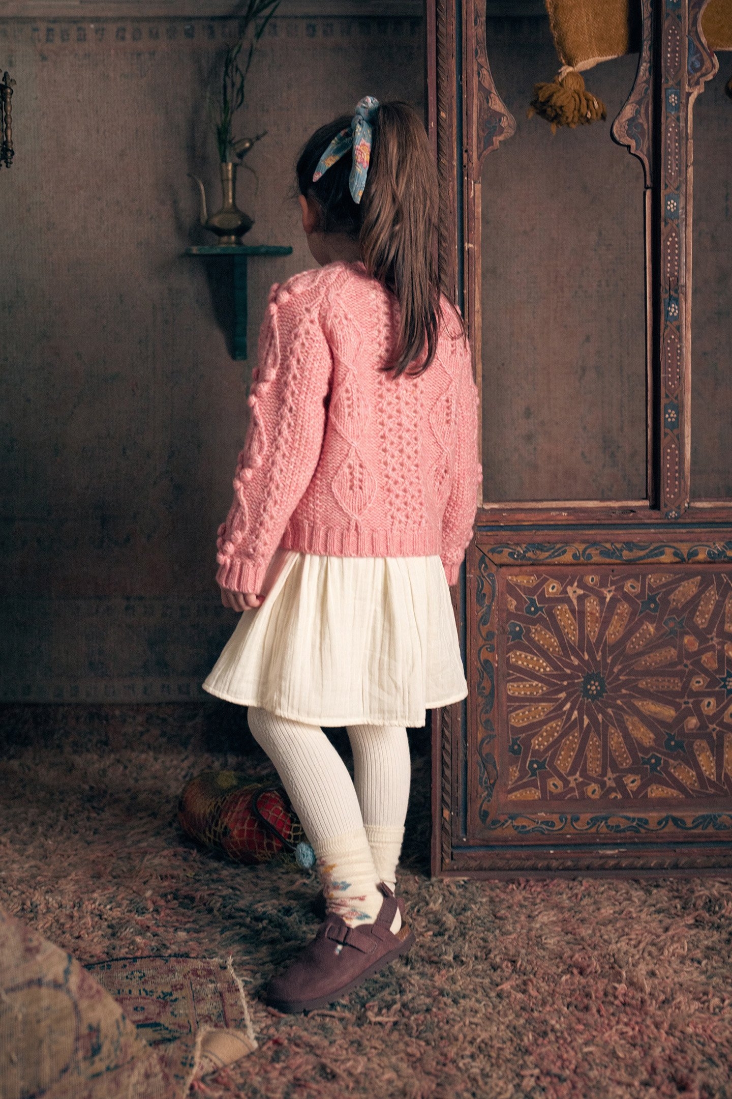 CARDIGAN SANKARA PINK 2