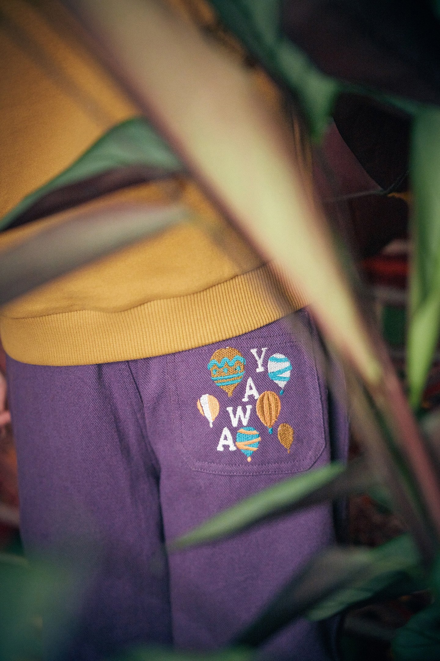 PANTS NASSER PURPLE 8