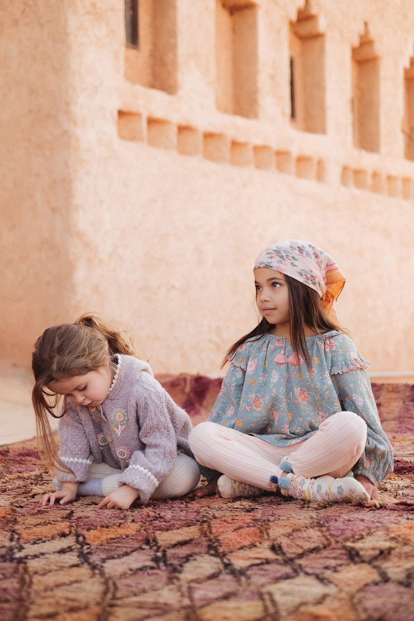 BLOUSE IRIS BLUE ROSA DAMASCENA 6