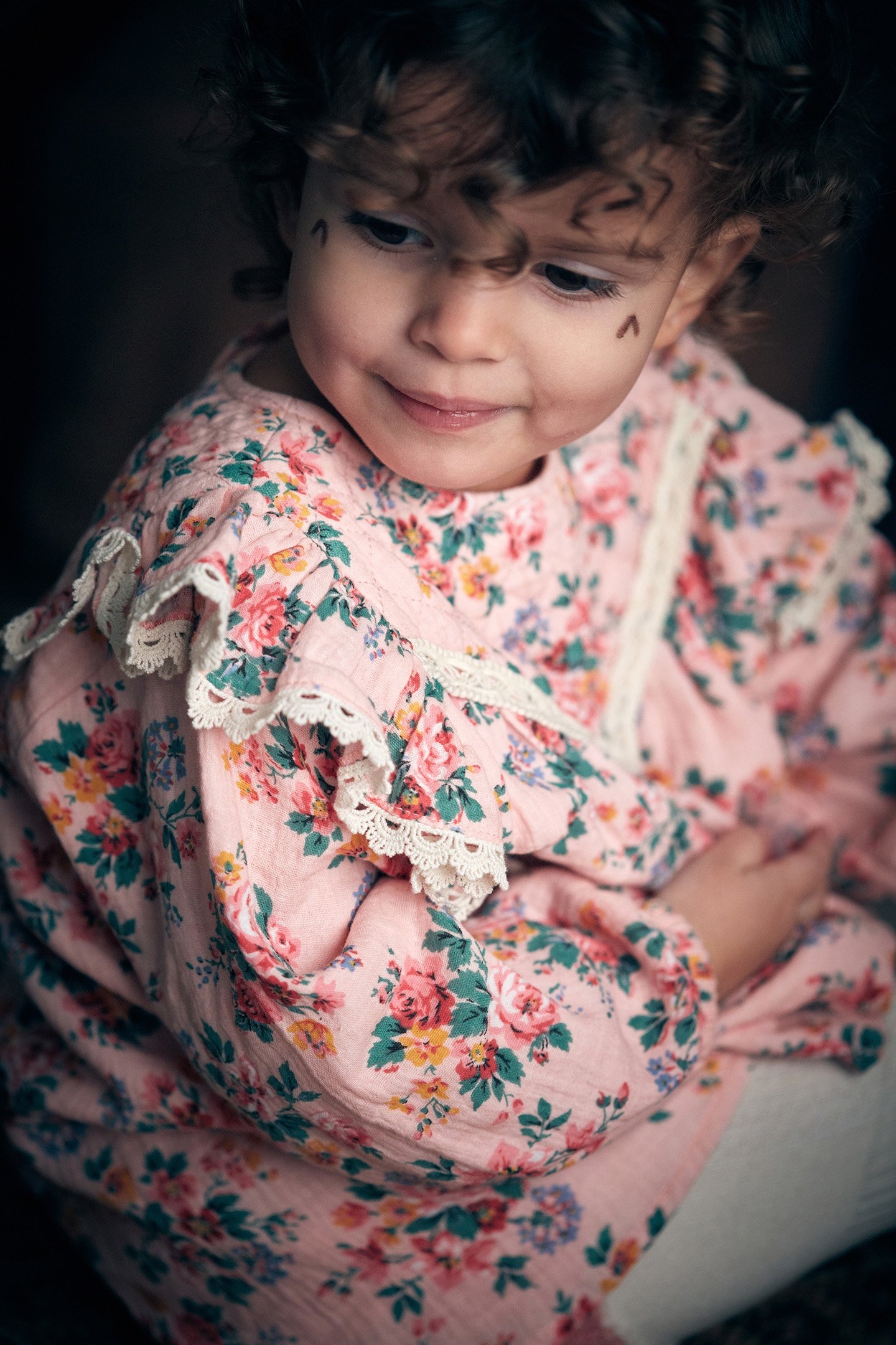 DRESS LARA PINK SEYLAN FLOWERS 8