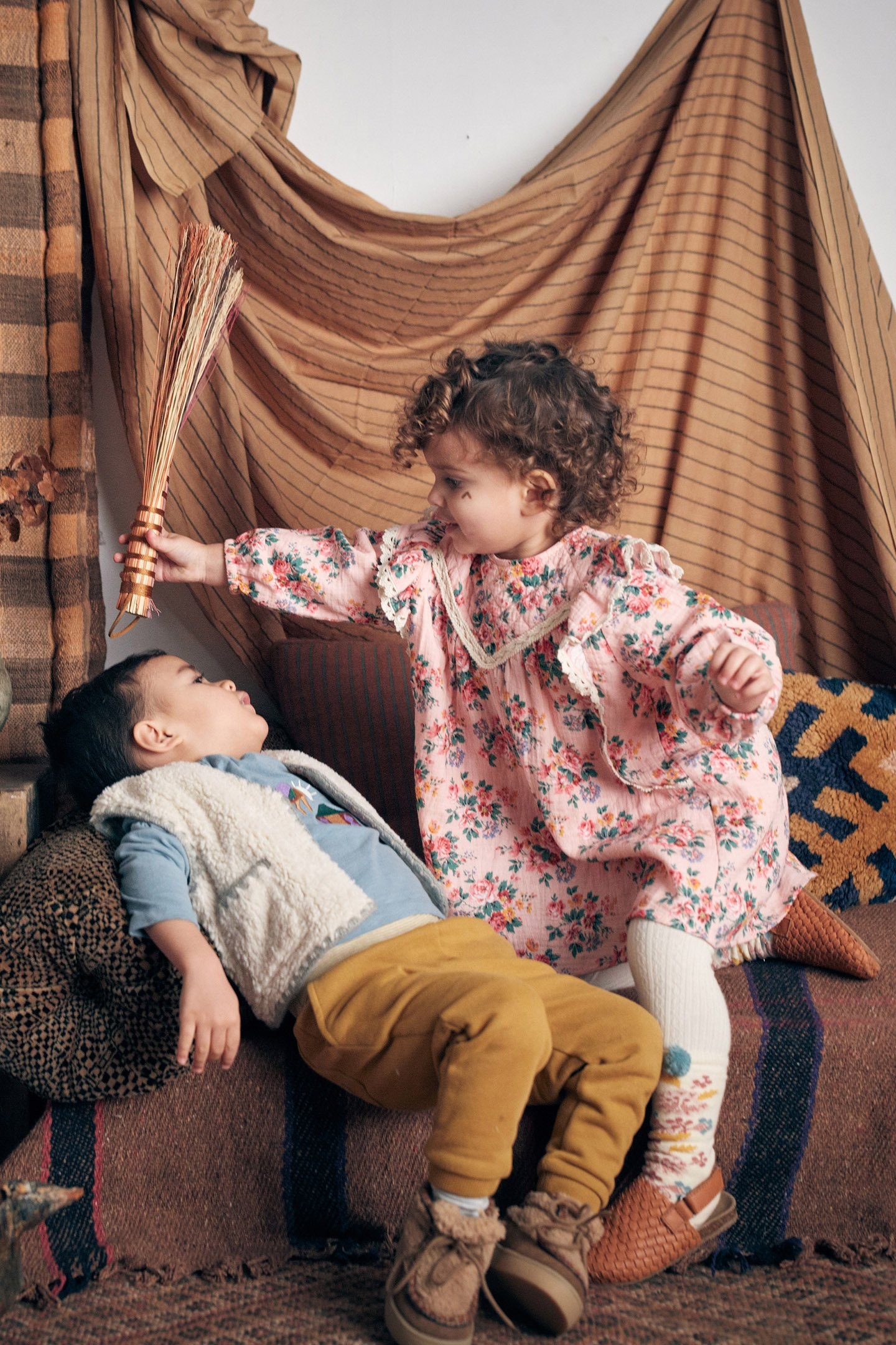 DRESS LARA PINK SEYLAN FLOWERS 5