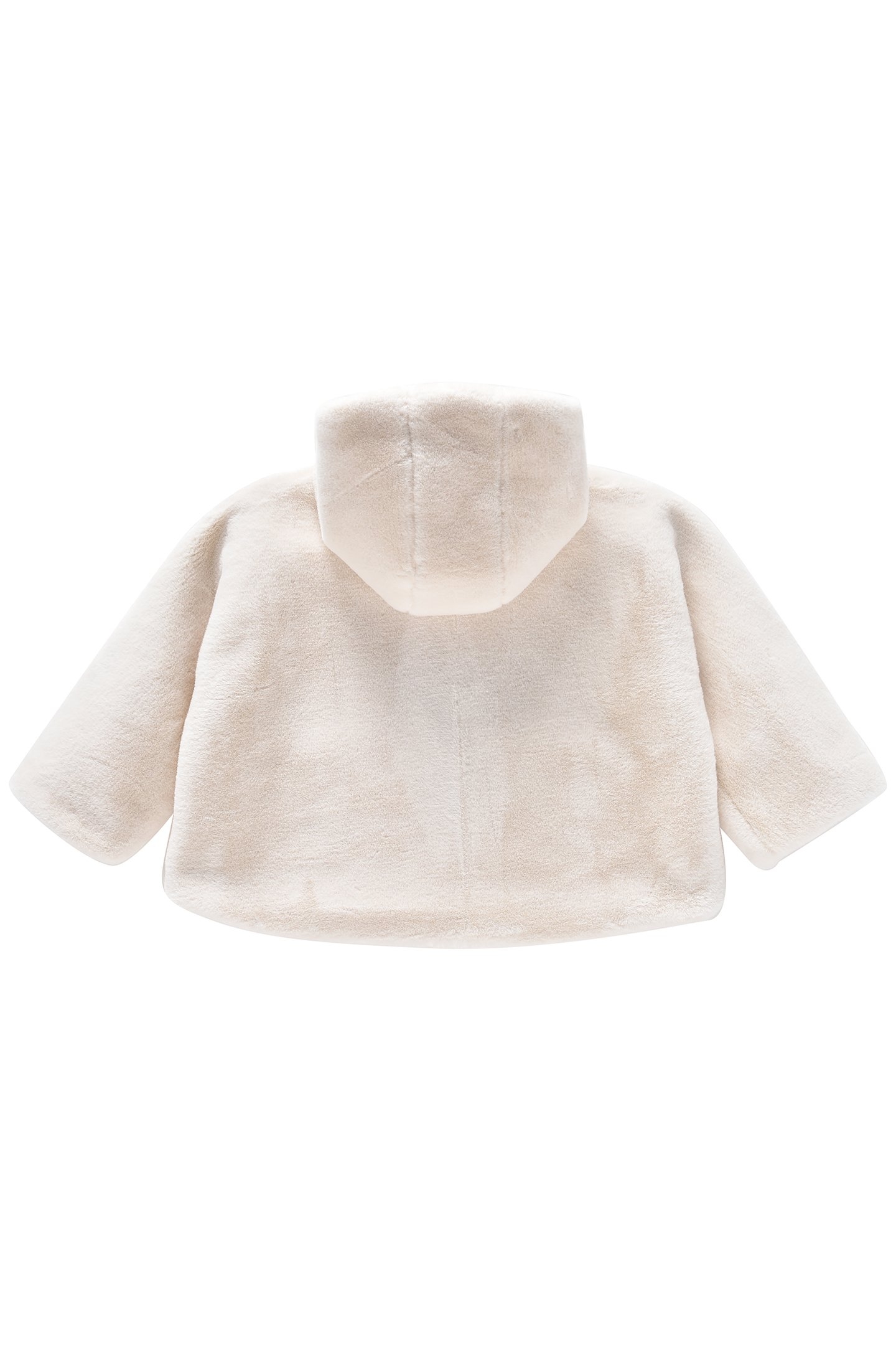 REVERSIBLE COAT FELVET CREAM FLOWER FIELDS 2