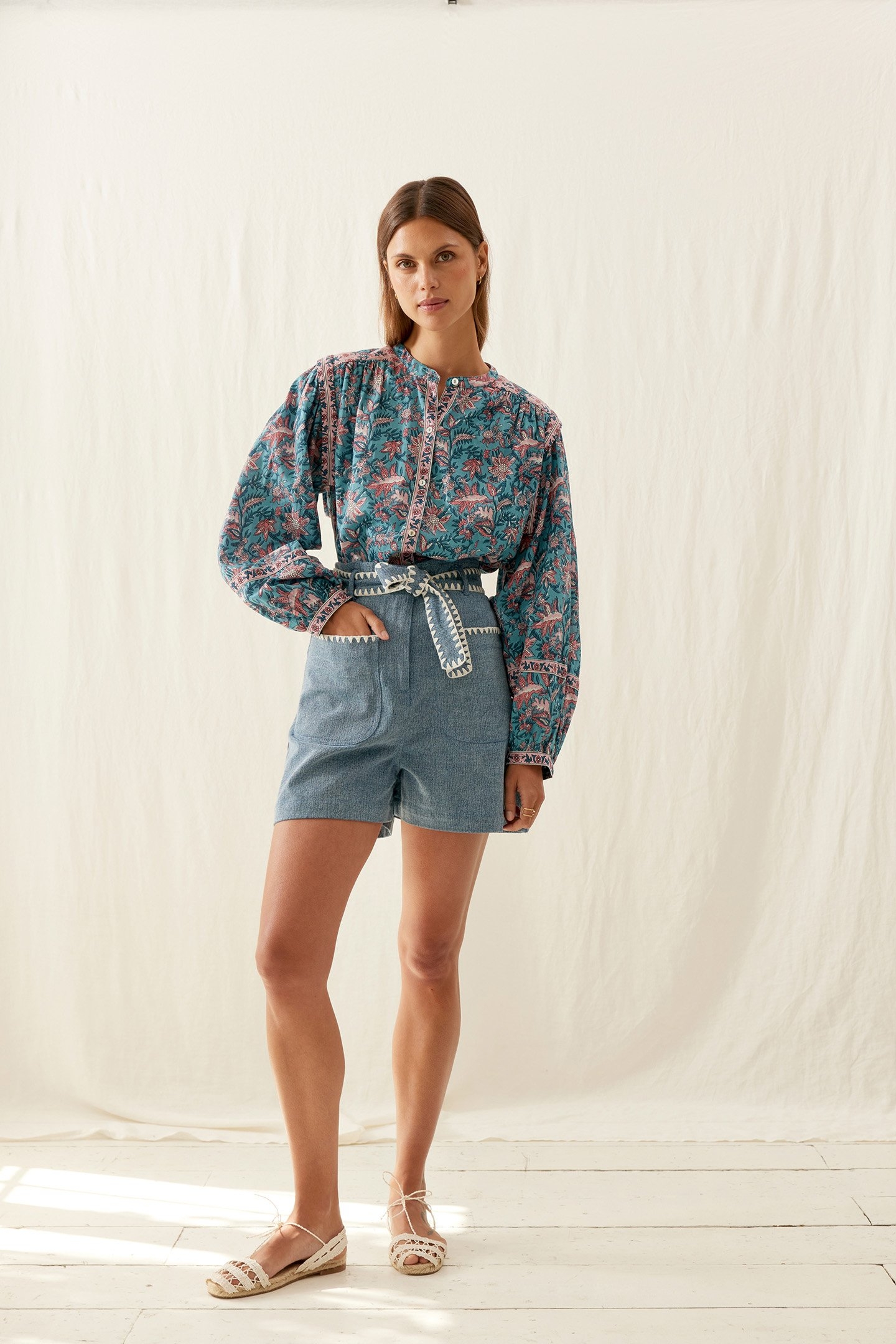 SHORTS VIRGIN STONE BLUE 1