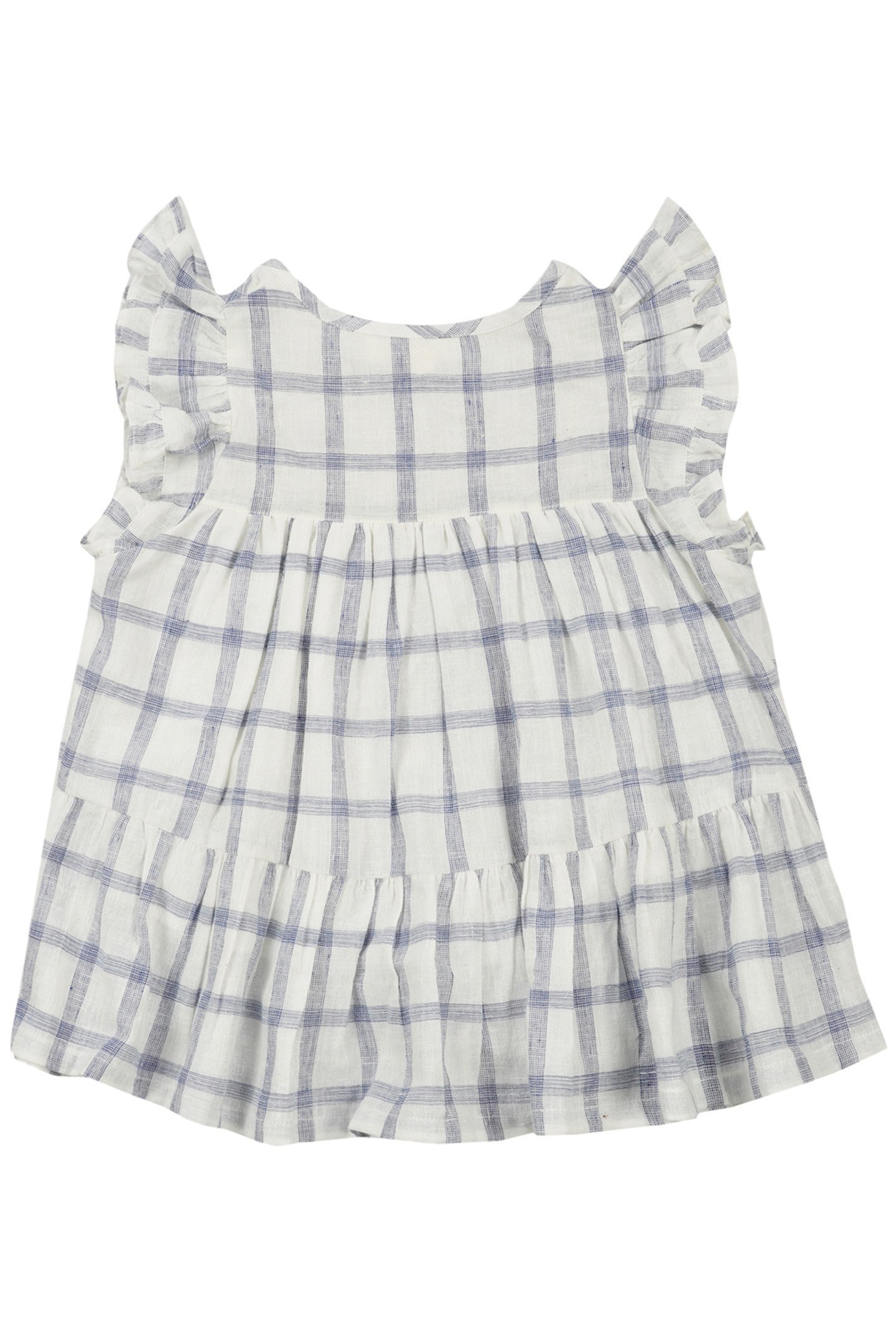 DRESS CARLINA BLUE RIVER CHECKS 3