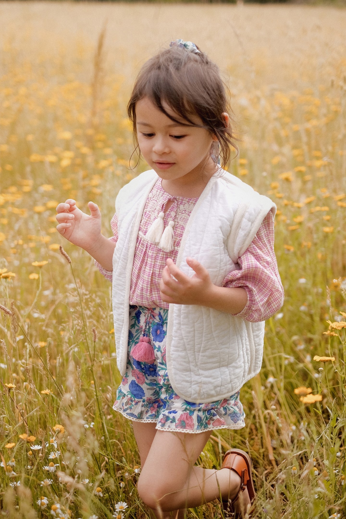 REVERSIBLE VEST ANDRES BLUE SUMMER MEADOW 6