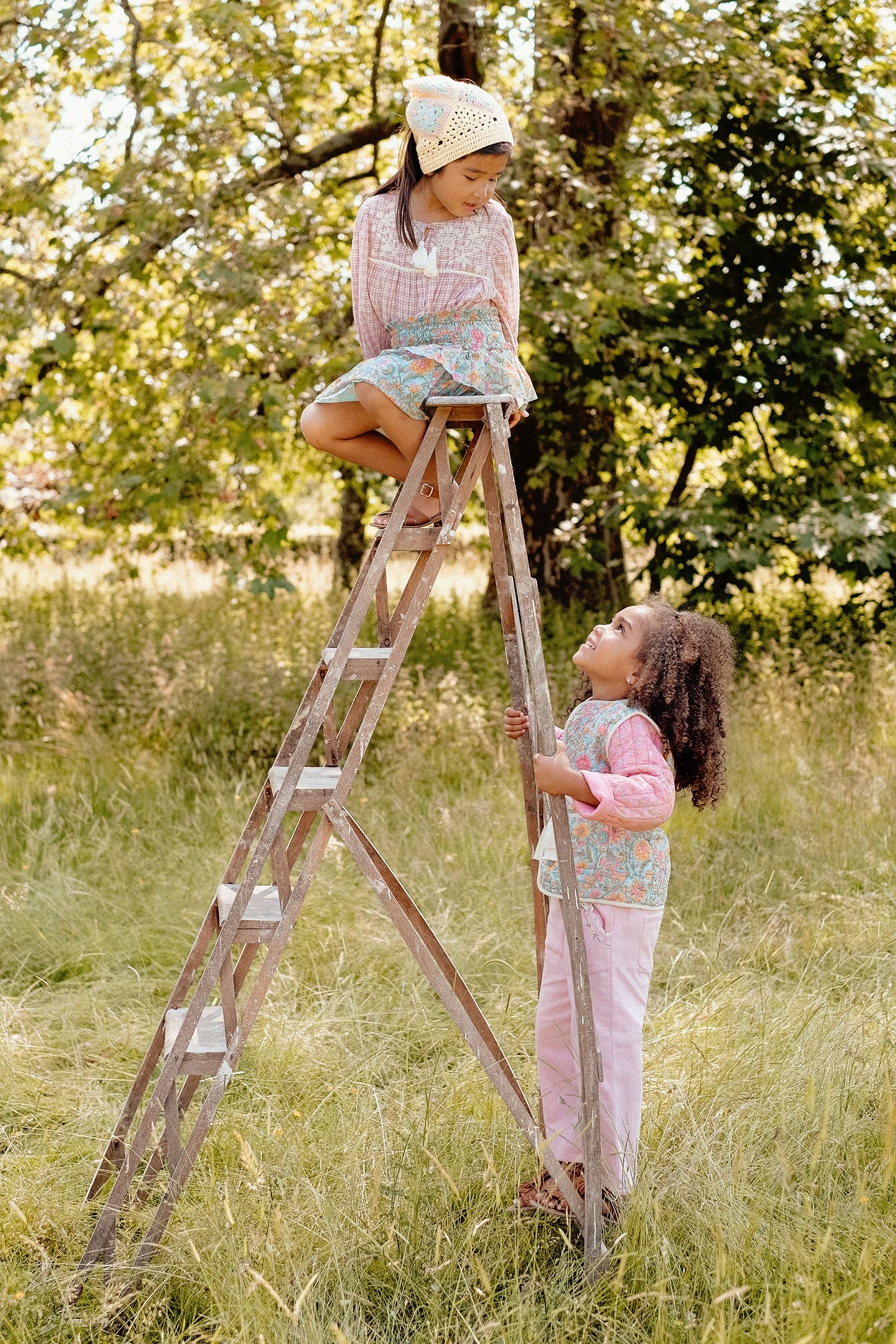 BLOUSE VALLY FUCHSIA TARTAN JOY 5