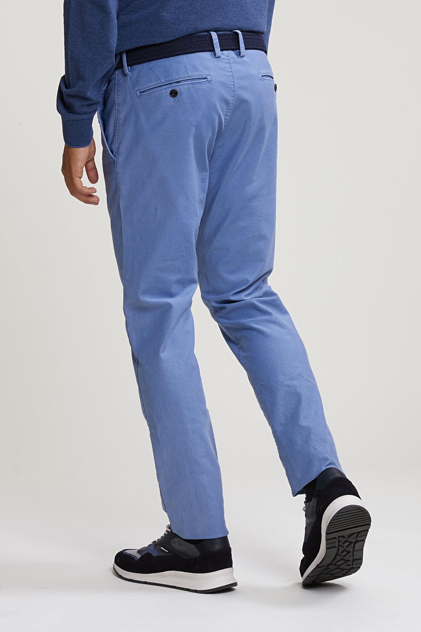 SLIM FIT BASIC CHINO PANTS COLORADO BLUE 2