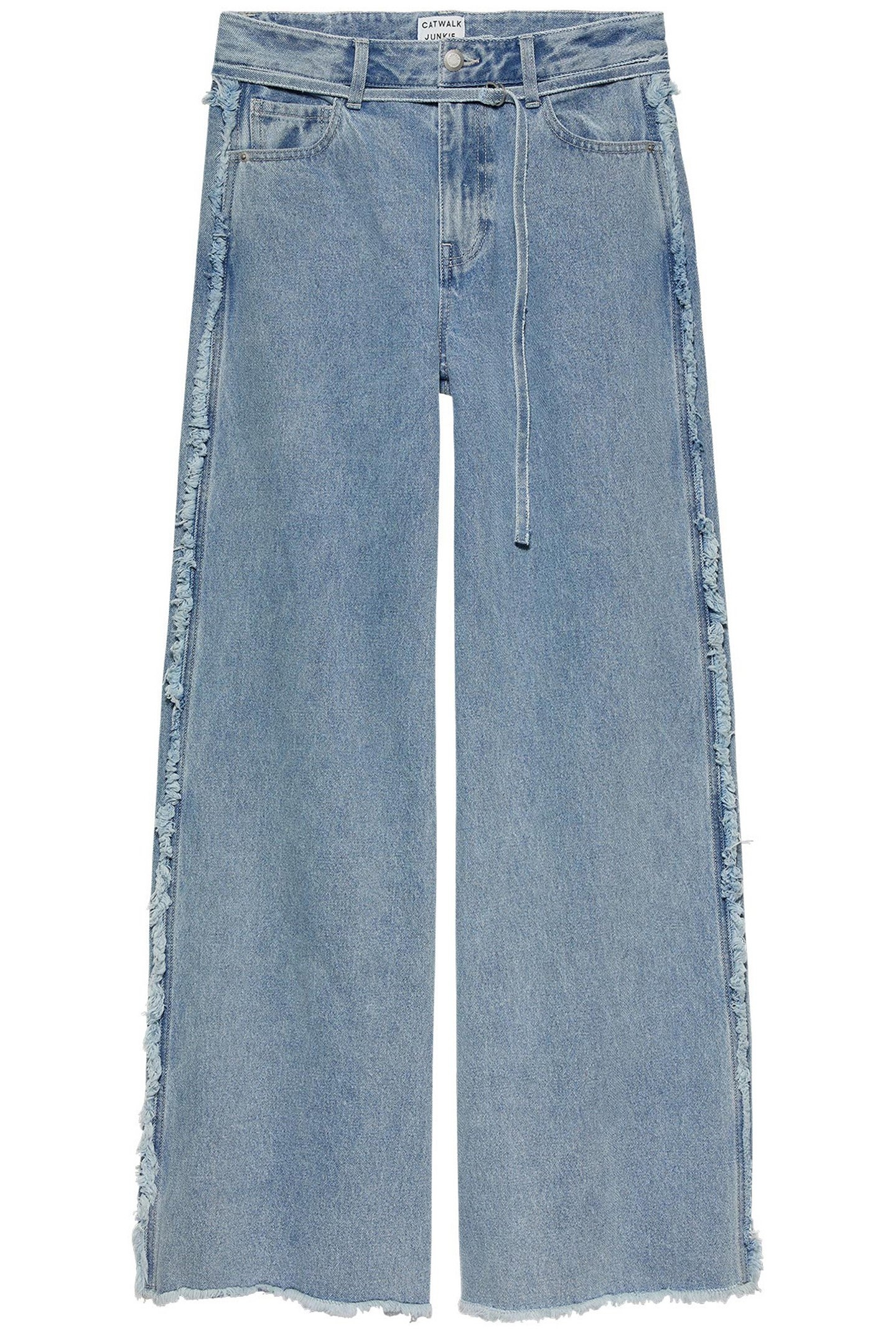 WIDE LEG JEANS STARLIGHT BLUE 4