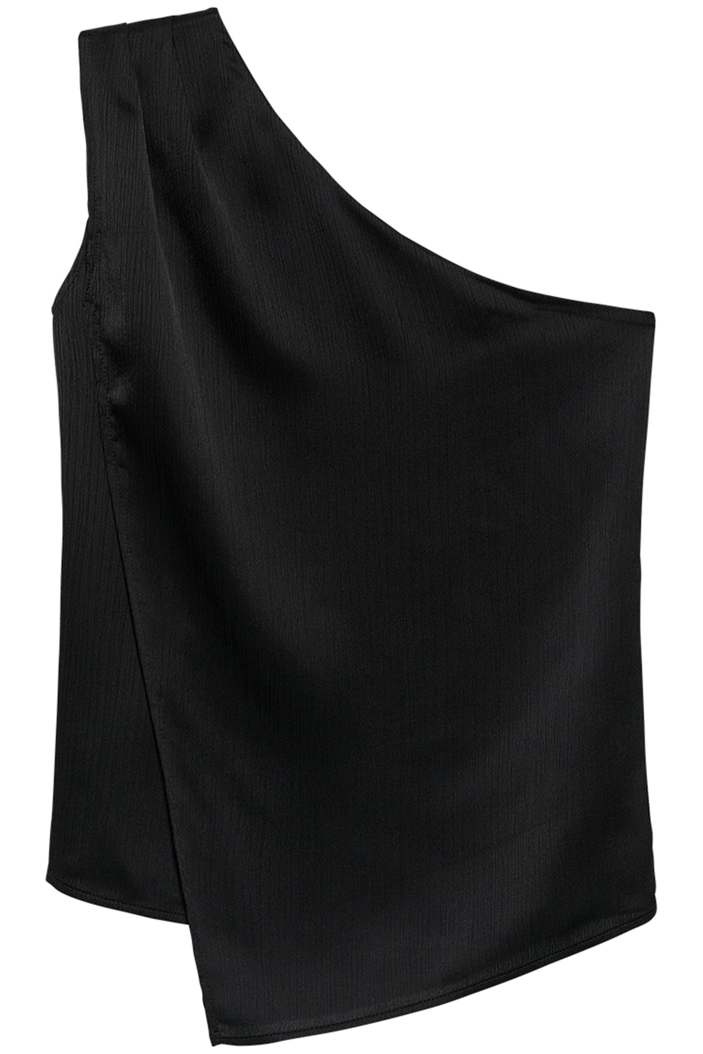 ASYMETRIC TEXTURED TOP BLACK 4