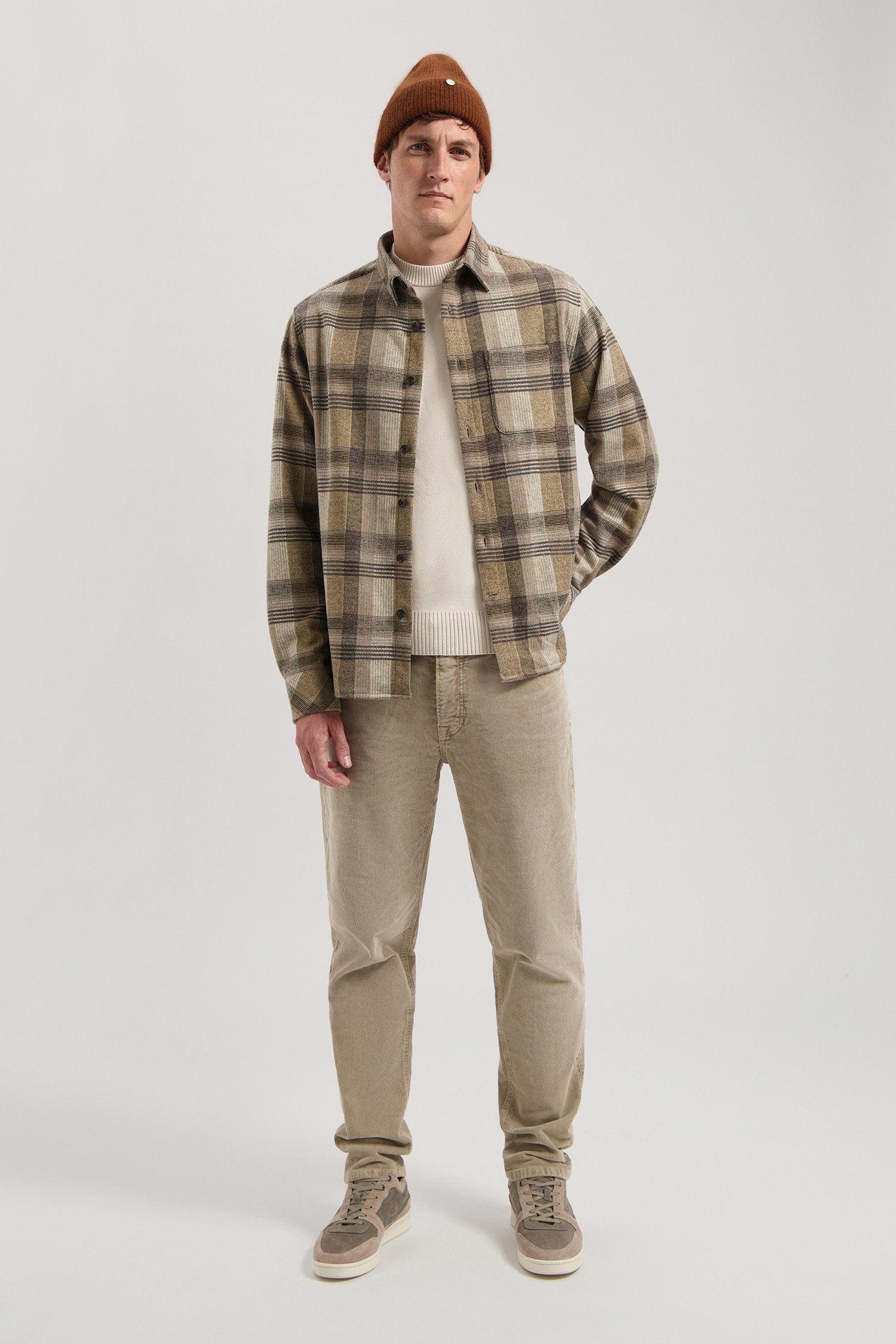 DS_GUS FLANNEL SHIRT TANNIN 3