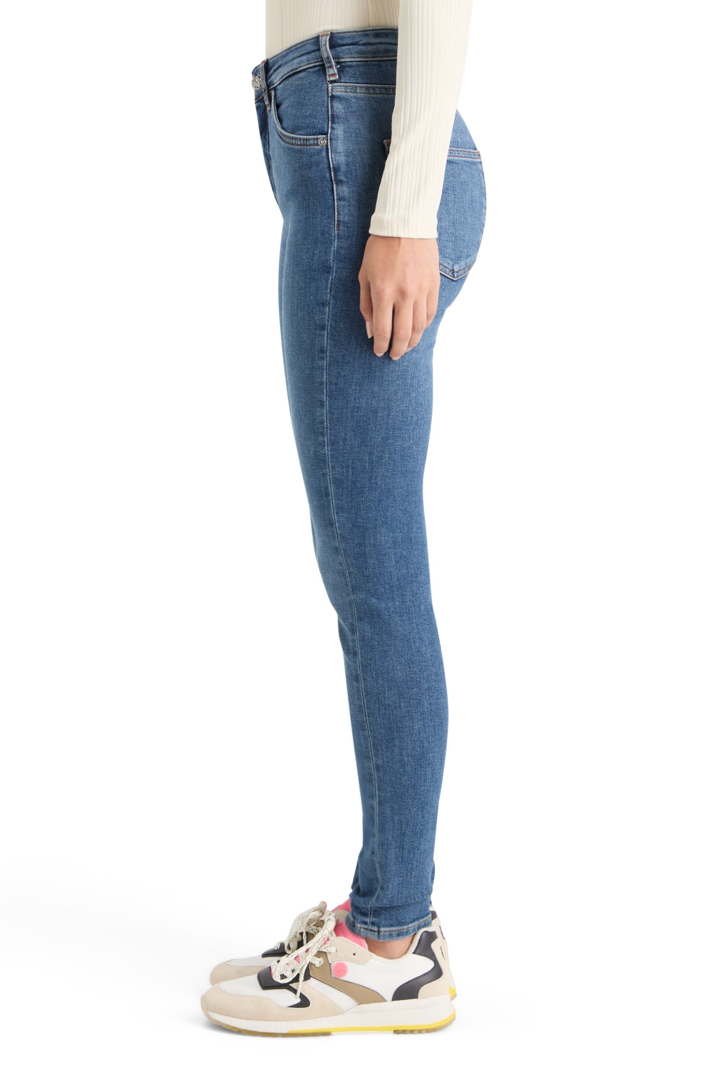 ESSENTIALS  HAUT SKINNY JEANS — FRESH DRAFT 4