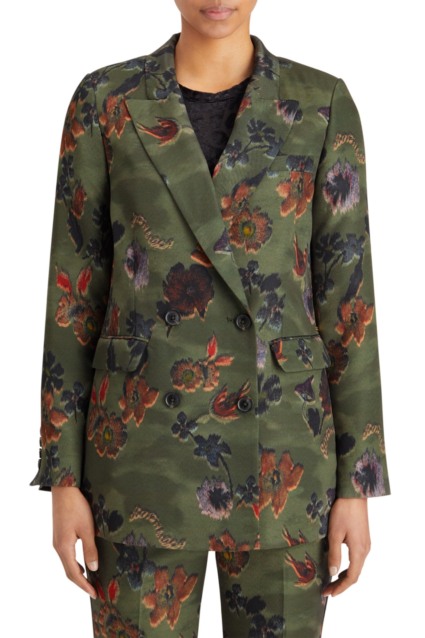 POETRY TAPESTRY DB BLAZER POETRY TAPESTRY MILITARY 1