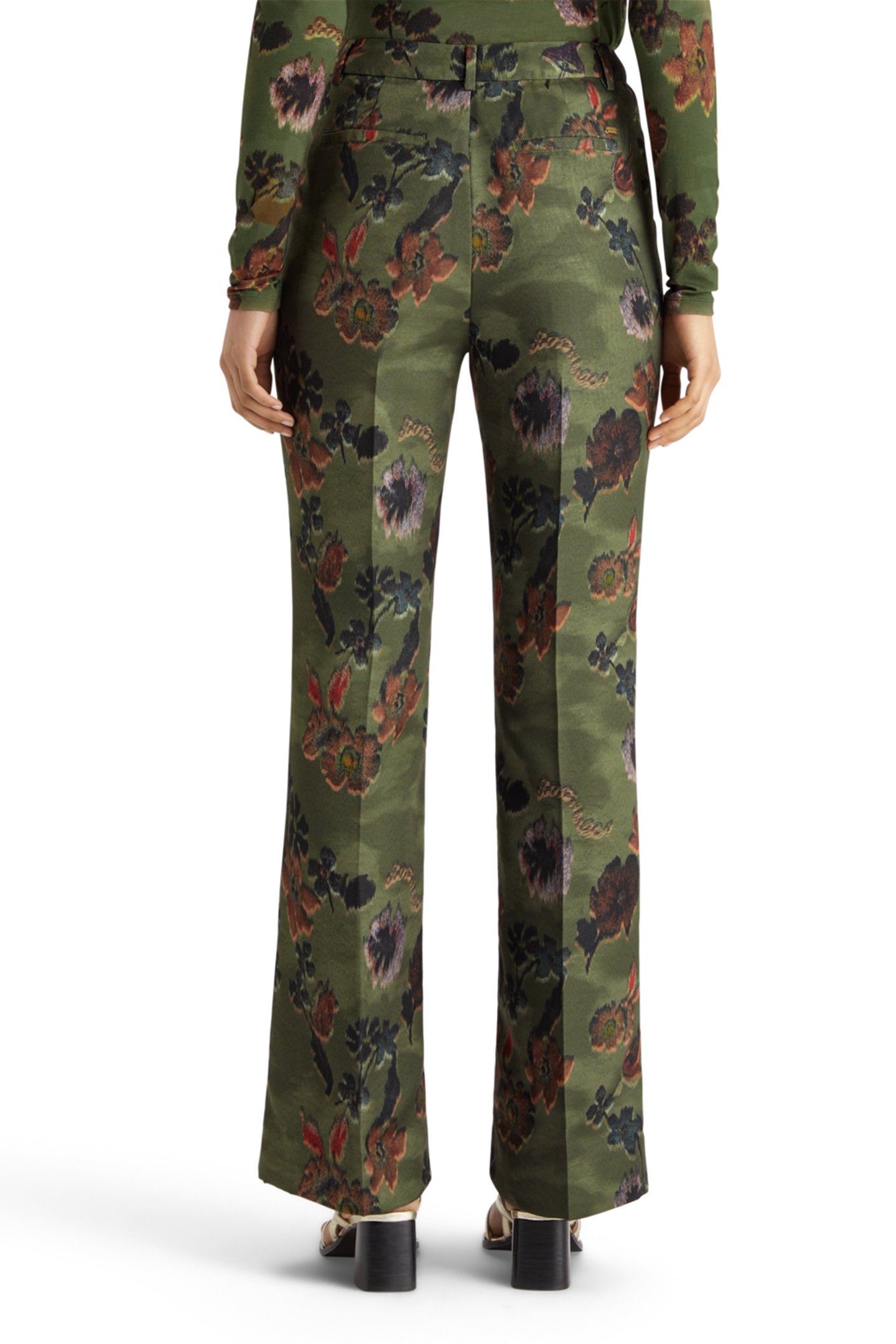 VIOLET POETRY TAPESTRY KICK FLARE PANT POETRY TAPESTRY MILIT 2