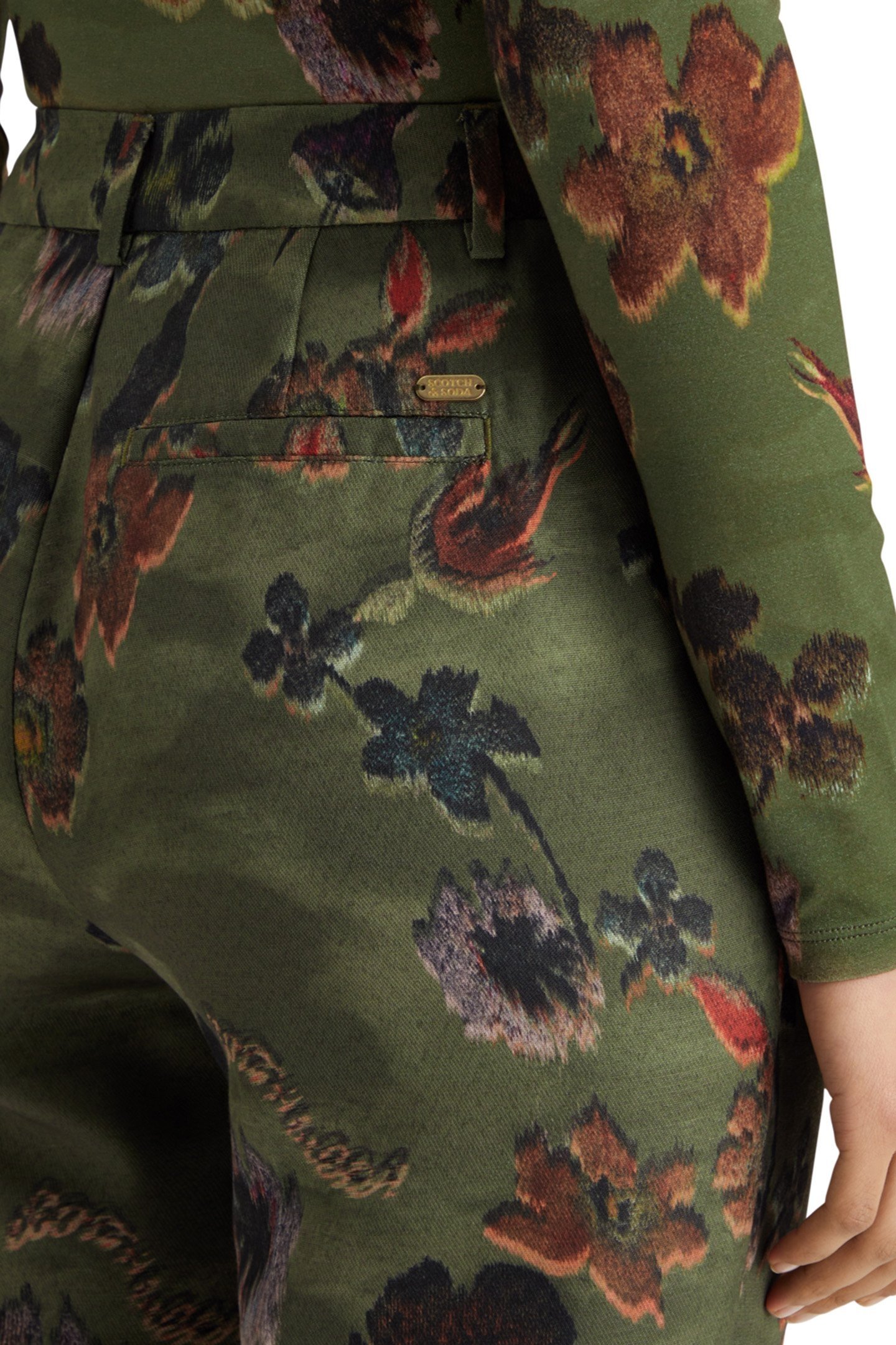 VIOLET POETRY TAPESTRY KICK FLARE PANT POETRY TAPESTRY MILIT 8