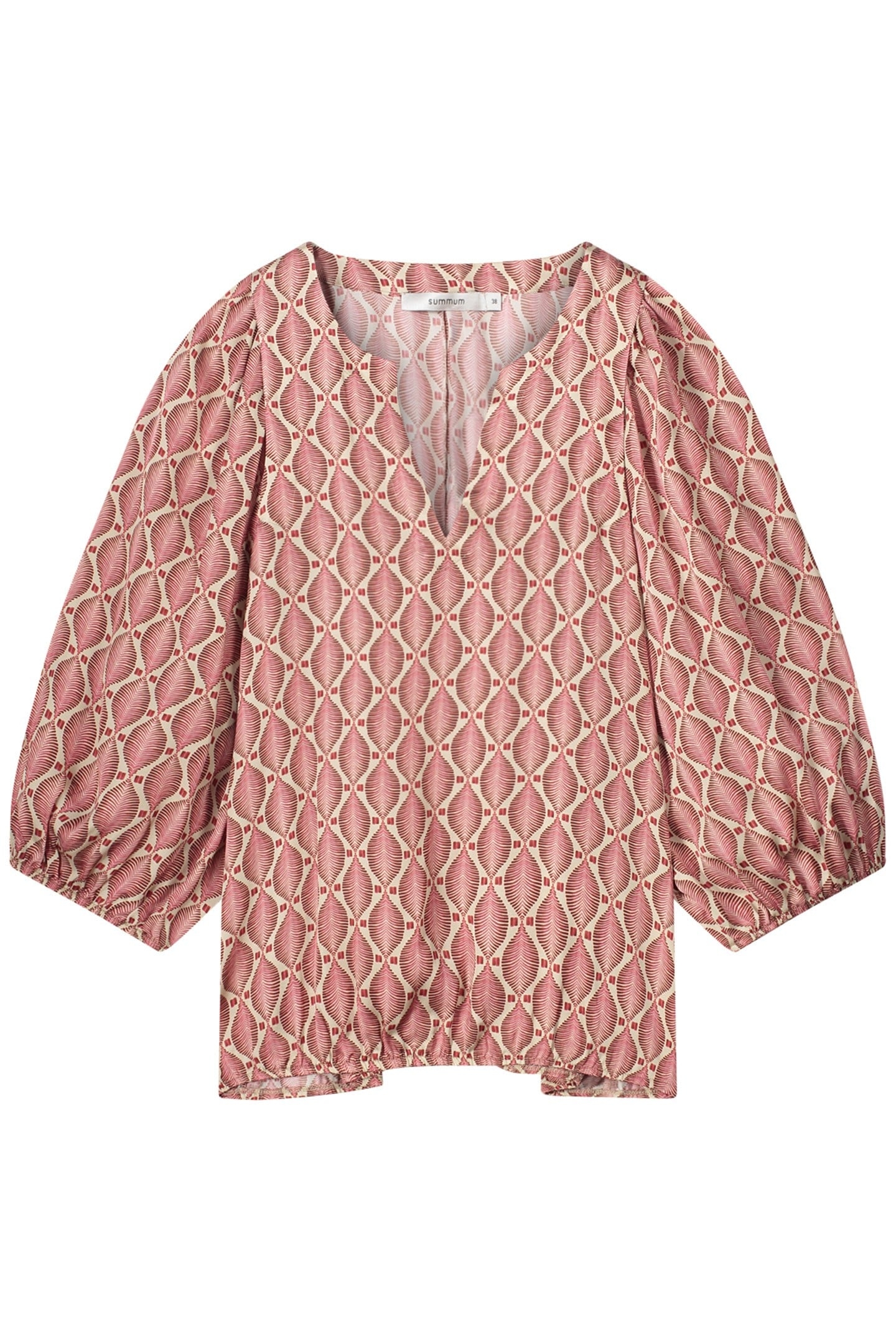 TOP ALLOVER PRINT TRUE RED 3