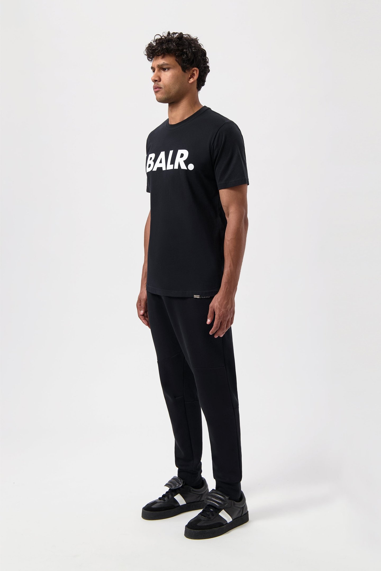 BRAND STRAIGHT T-SHIRT JET BLACK 6