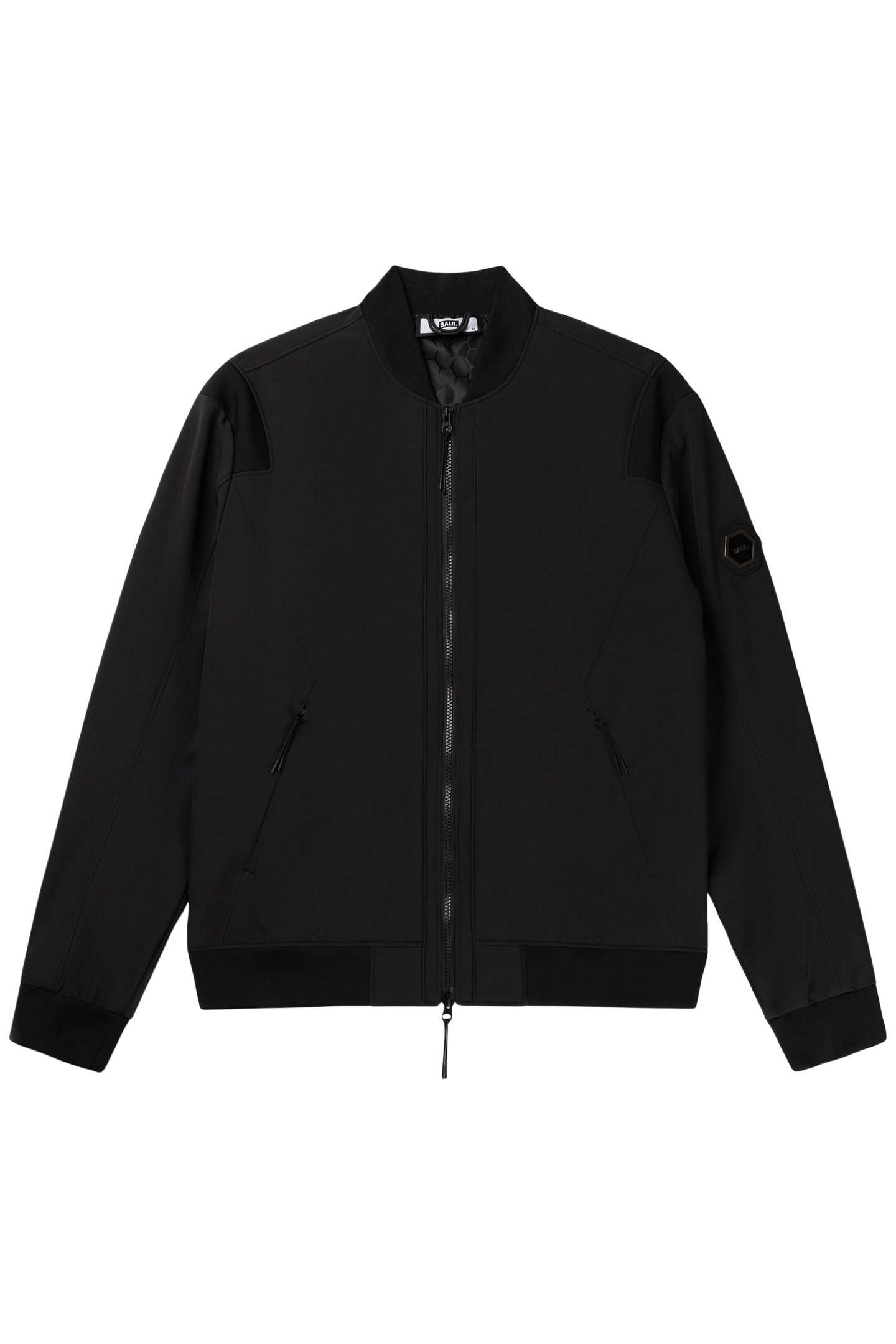 CHASE STRAIGHT BOMBER JACKET JET BLACK 4